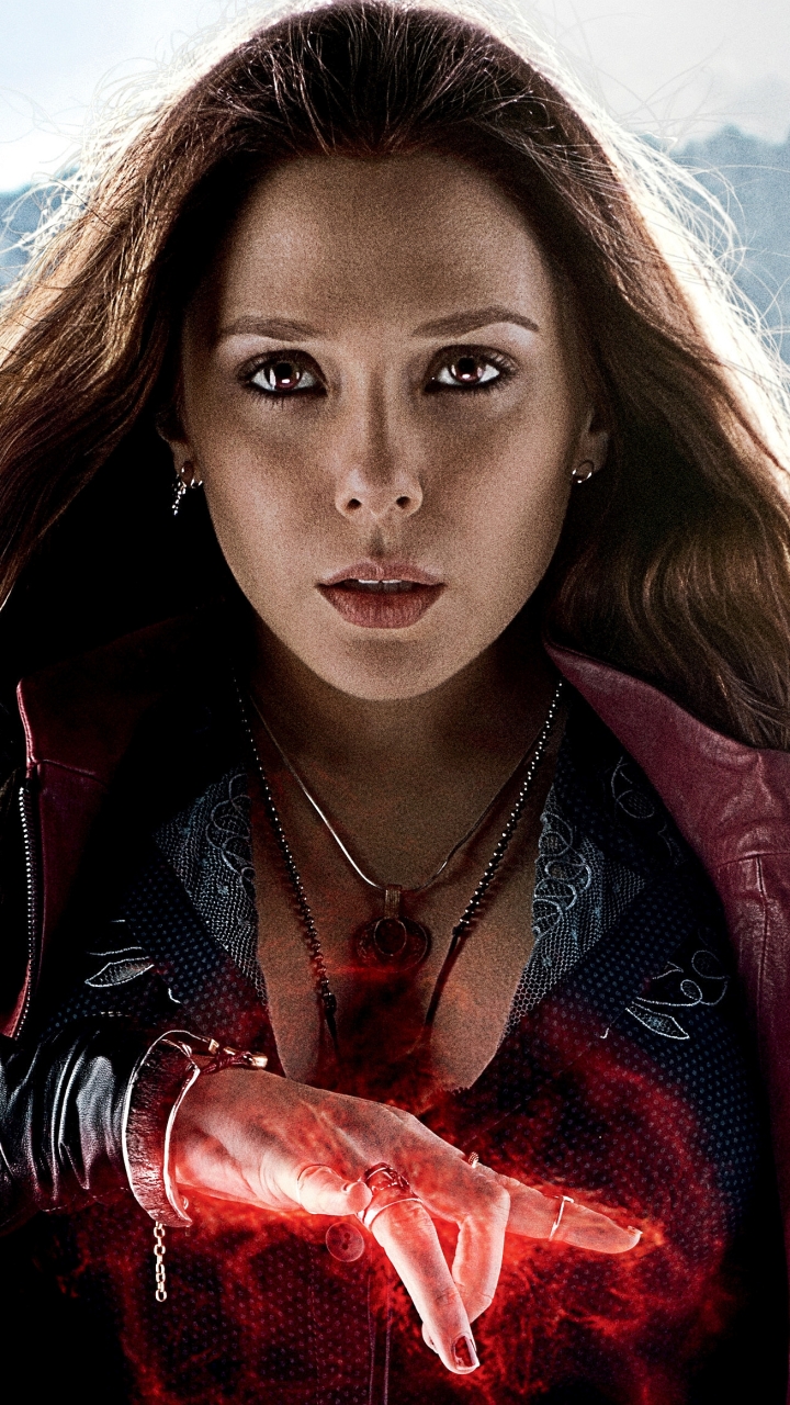 Descarga gratuita de fondo de pantalla para móvil de Los Vengadores, Películas, Bruja Escarlata, Los Vengadores: La Era De Ultrón, Elizabeth Olsen.