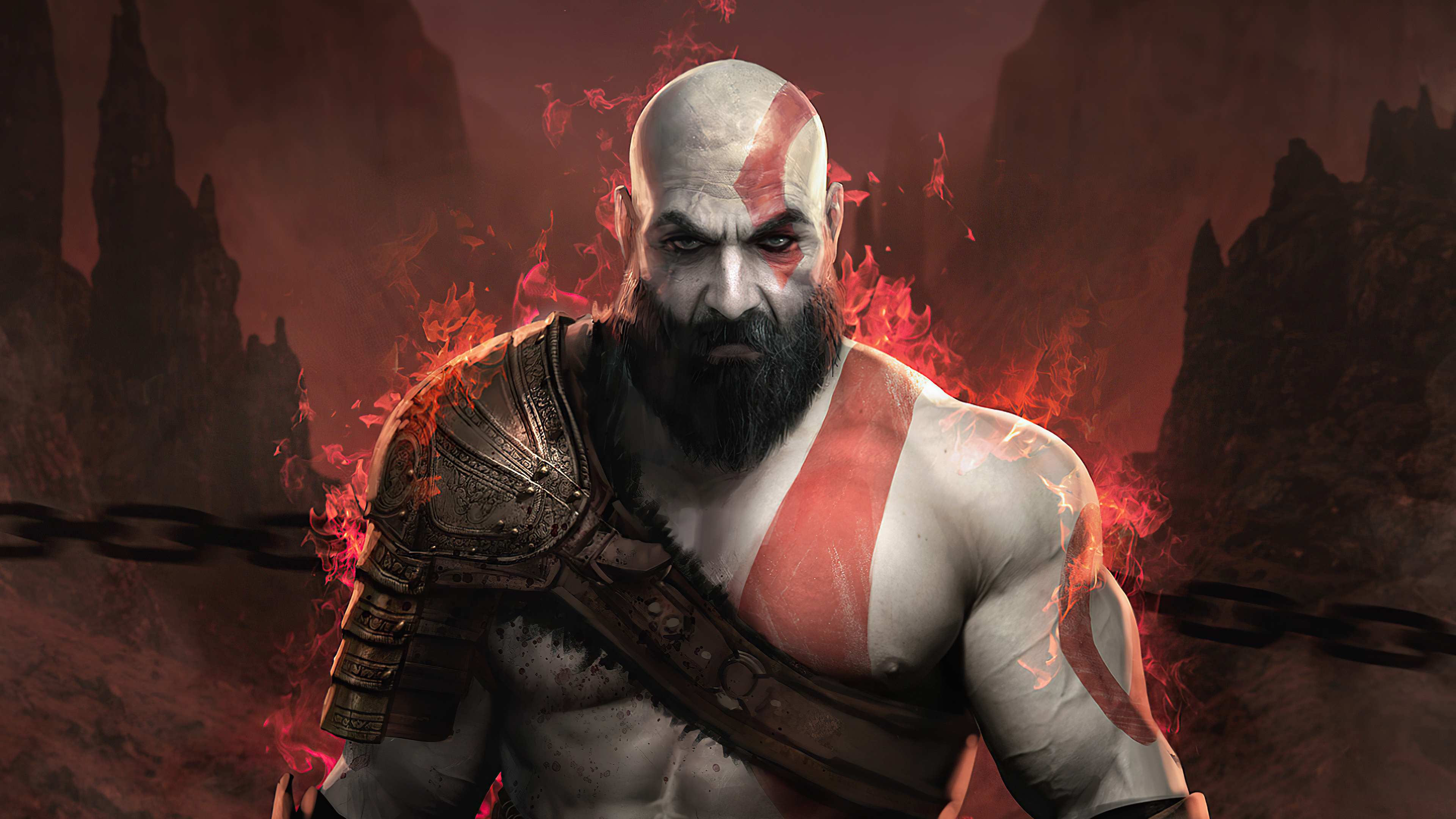 Laden Sie das God Of War, Computerspiele, Kratos (Gott Des Krieges), Gott Des Krieges (2018)-Bild kostenlos auf Ihren PC-Desktop herunter