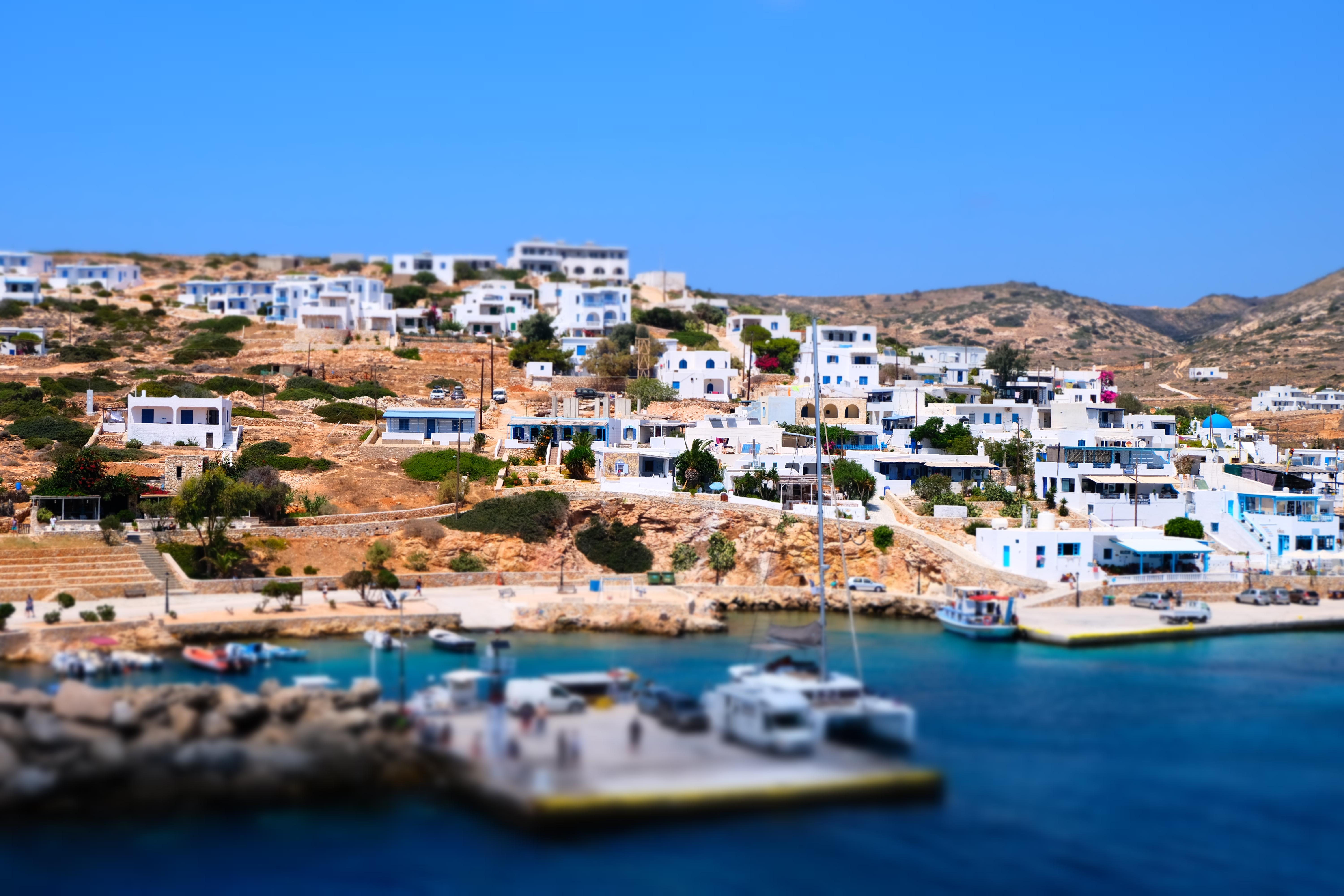 Laden Sie das Dorf, Griechenland, Menschengemacht-Bild kostenlos auf Ihren PC-Desktop herunter