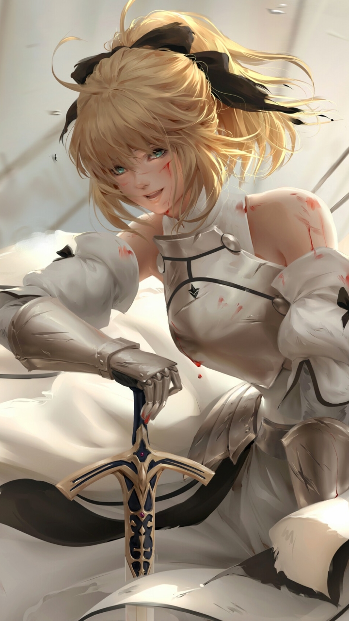 Download mobile wallpaper Anime, Saber Lily, Fate/grand Order, Okita Souji, Fate Series for free.