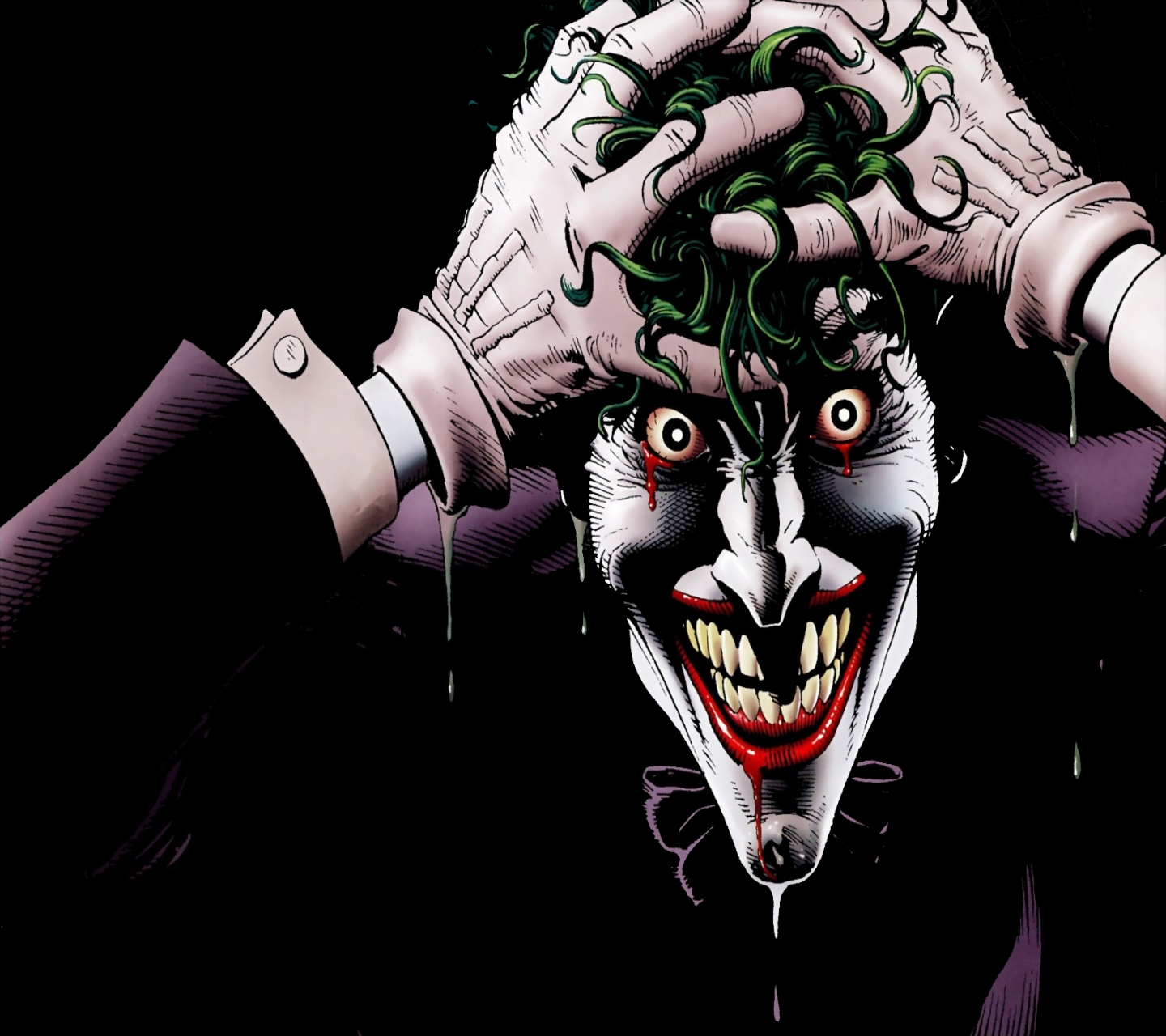 Handy-Wallpaper Batman, Joker, Comics, Batman: The Killing Joke kostenlos herunterladen.