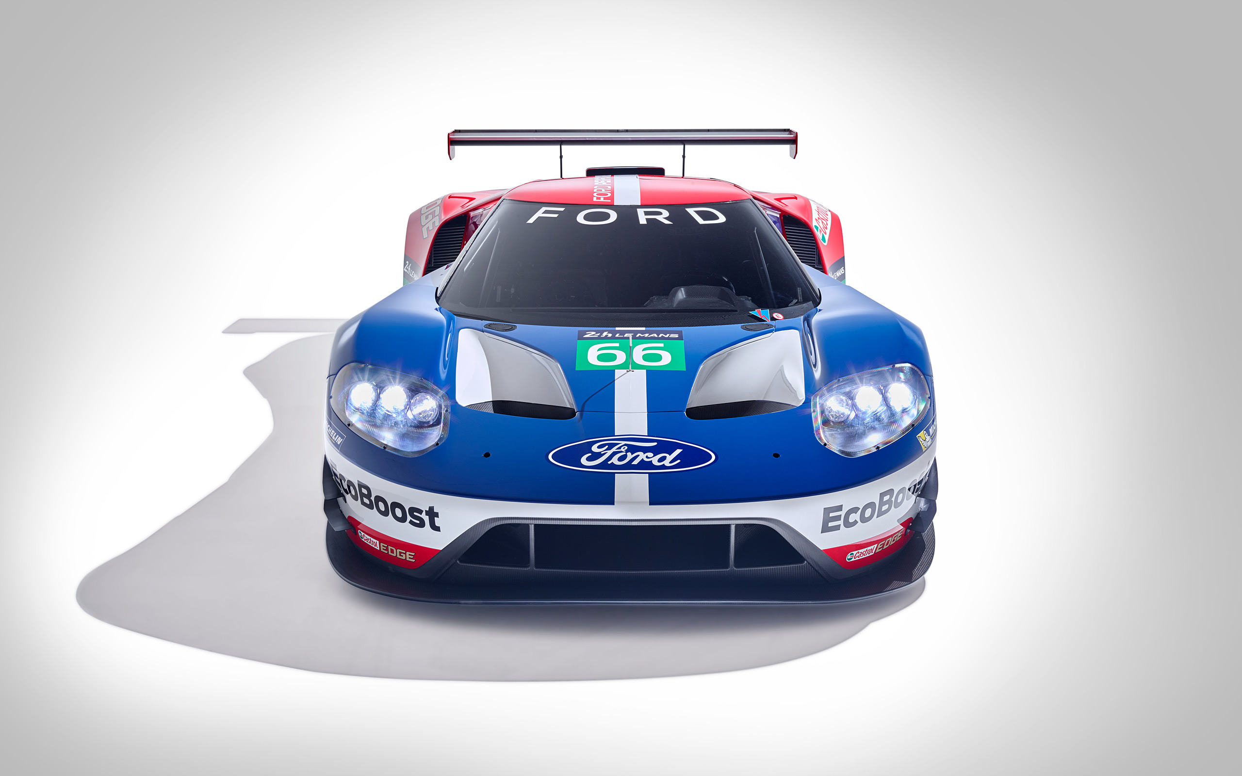 Die besten Ford Gt Le Mans Rennwagen-Hintergründe für den Telefonbildschirm