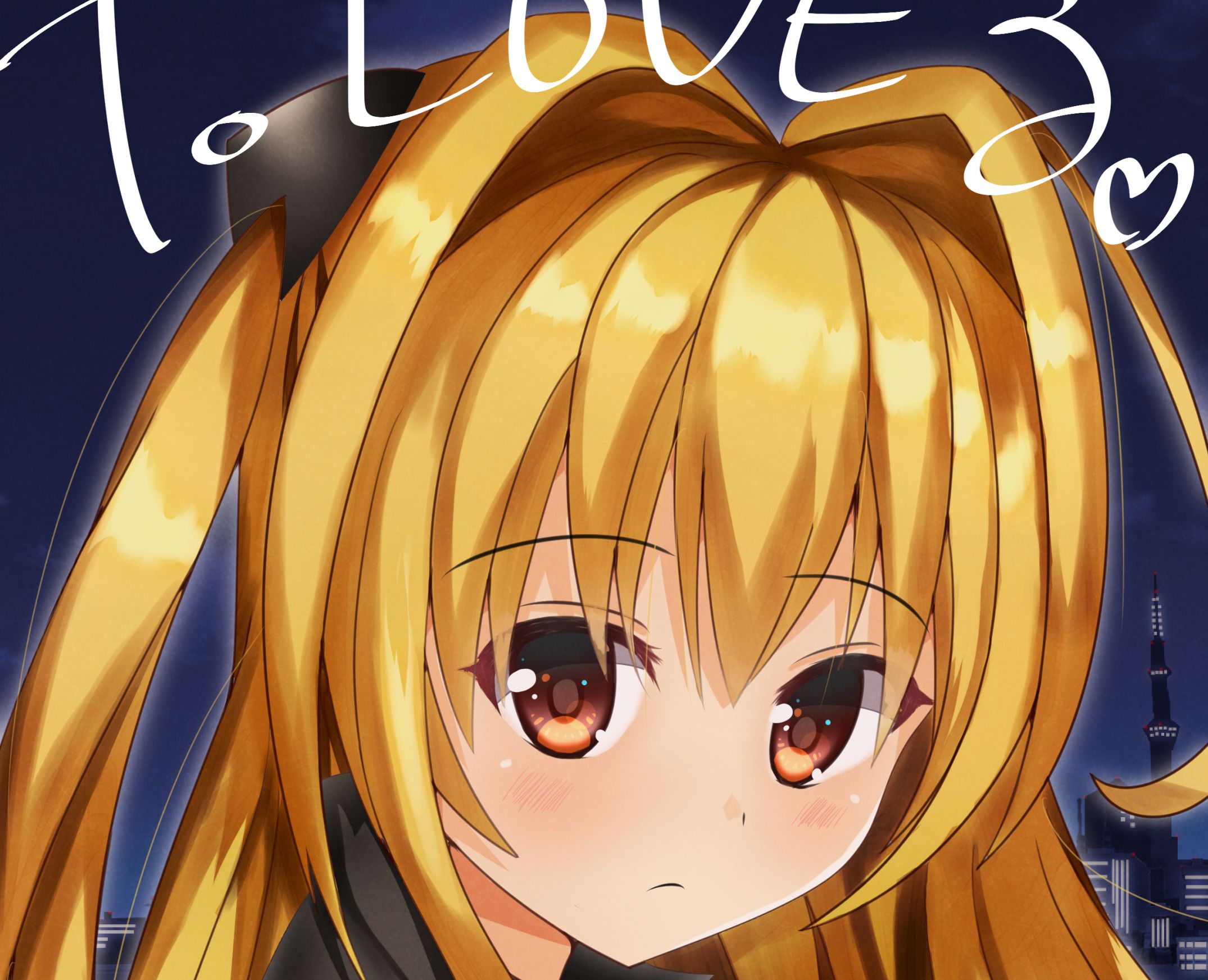 Laden Sie das Blondinen, Animes, Goldene Dunkelheit, To Love Ru: Darkness-Bild kostenlos auf Ihren PC-Desktop herunter