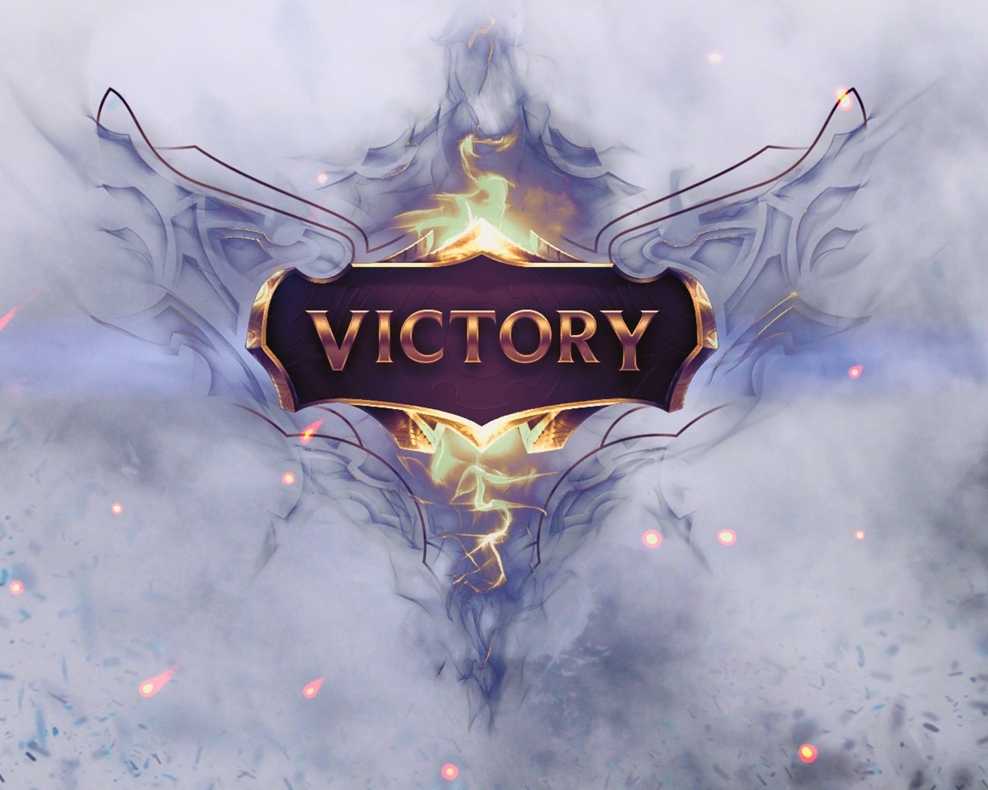 video game, league of legends, victory, photoshop