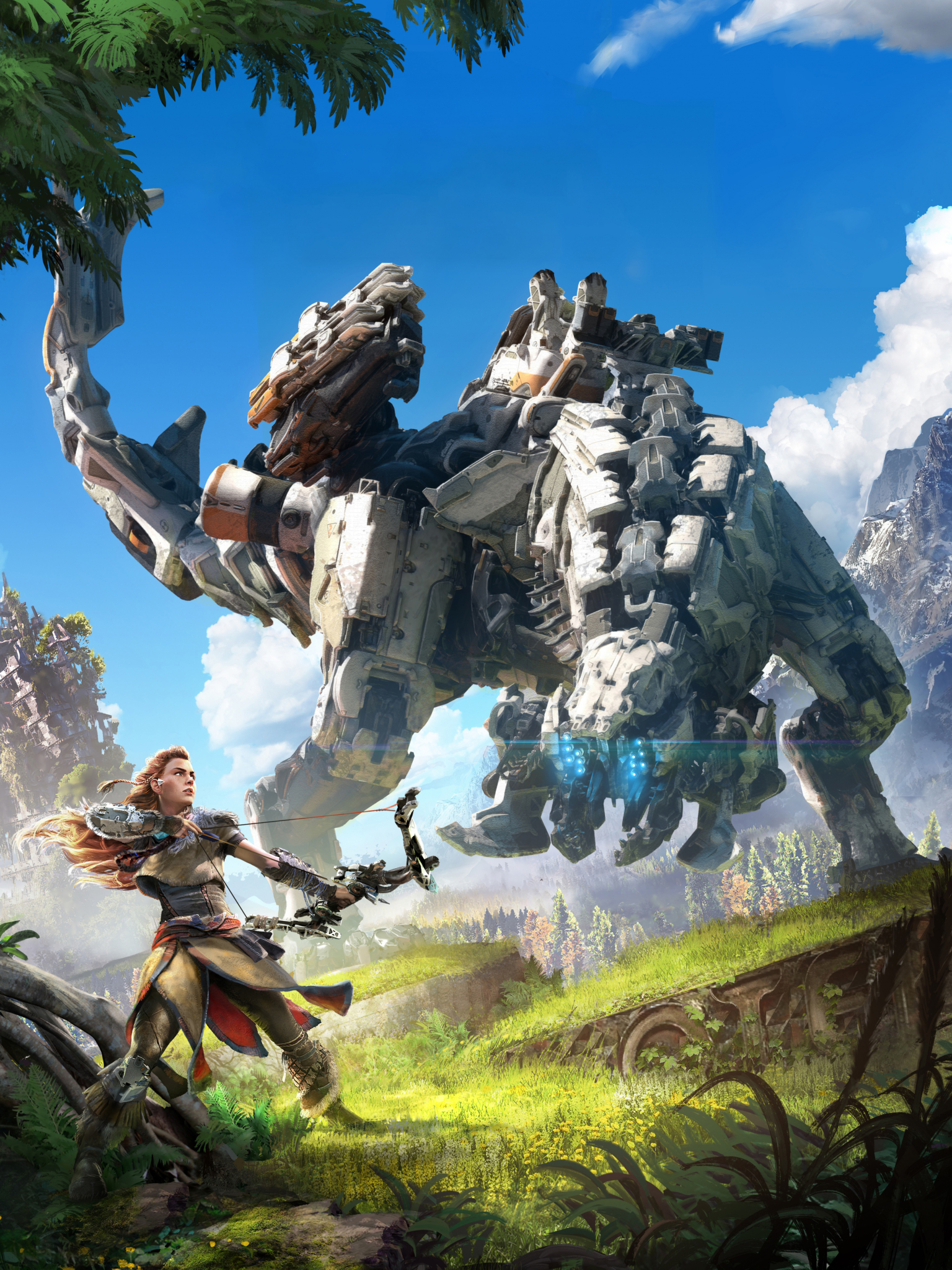 Handy-Wallpaper Computerspiele, Horizon Zero Dawn, Aloy (Horizon Serie) kostenlos herunterladen.