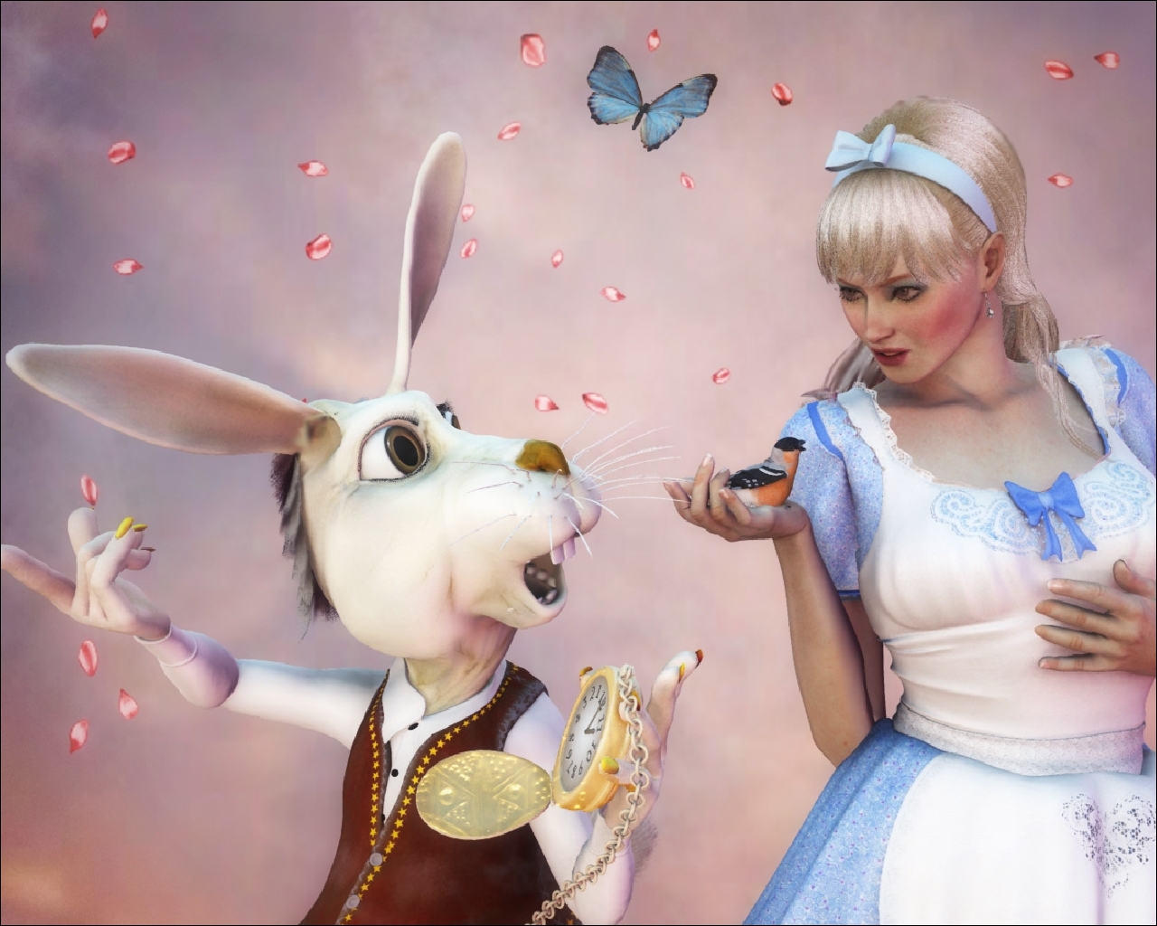 Free download wallpaper Fantasy, Alice In Wonderland on your PC desktop