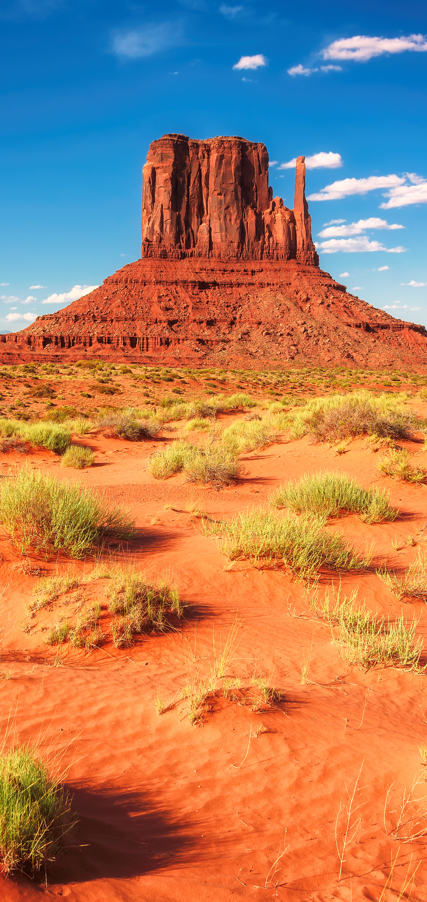 Download mobile wallpaper Nature, Sand, Desert, Usa, Horizon, Earth, Arizona, Monument Valley for free.