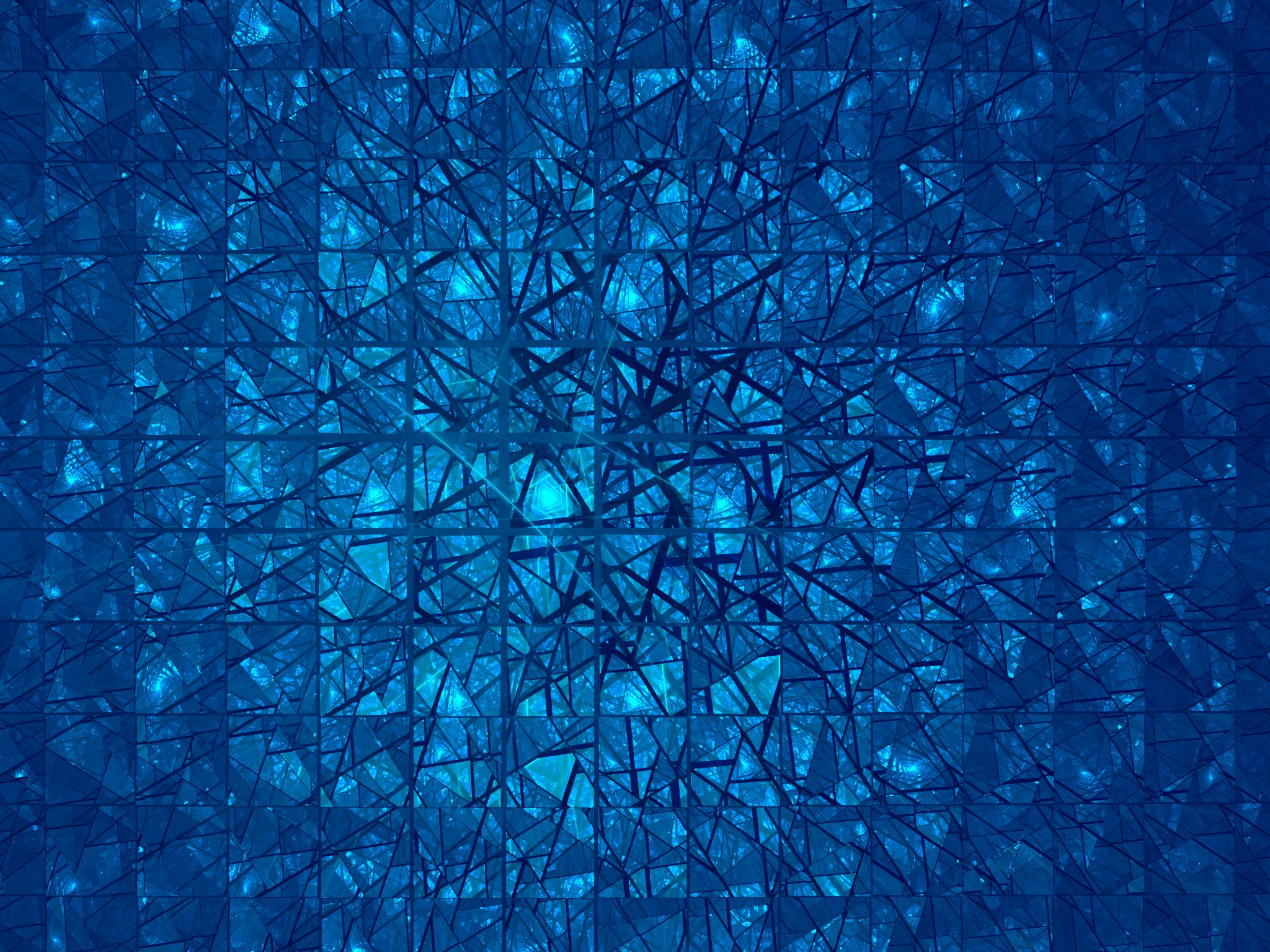 867250 Bild herunterladen blau, abstrakt, fraktale, apophyse (software), risse, geometrische formen, glas, dreieck - Hintergrundbilder und Bildschirmschoner kostenlos