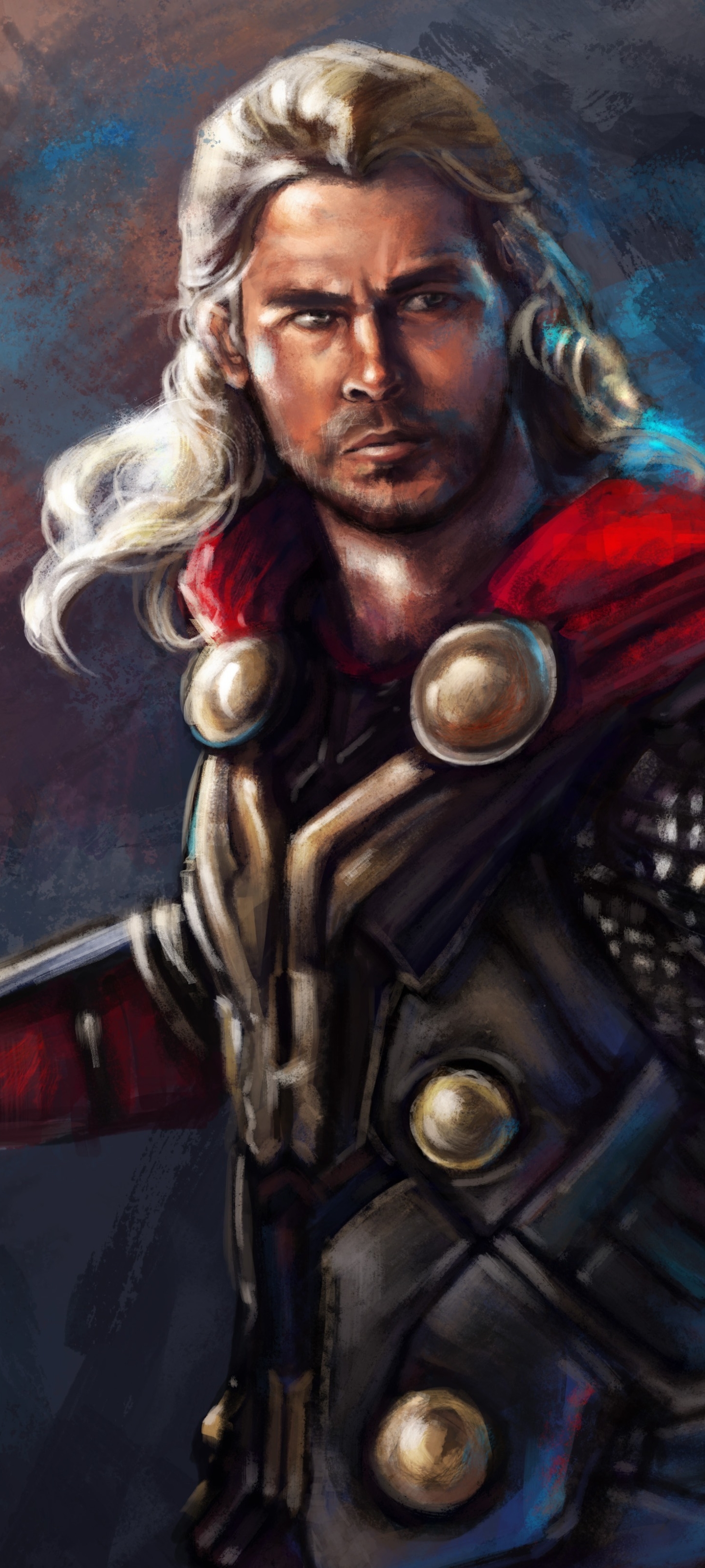 Descarga gratuita de fondo de pantalla para móvil de Historietas, Thor, Chris Hemsworth.