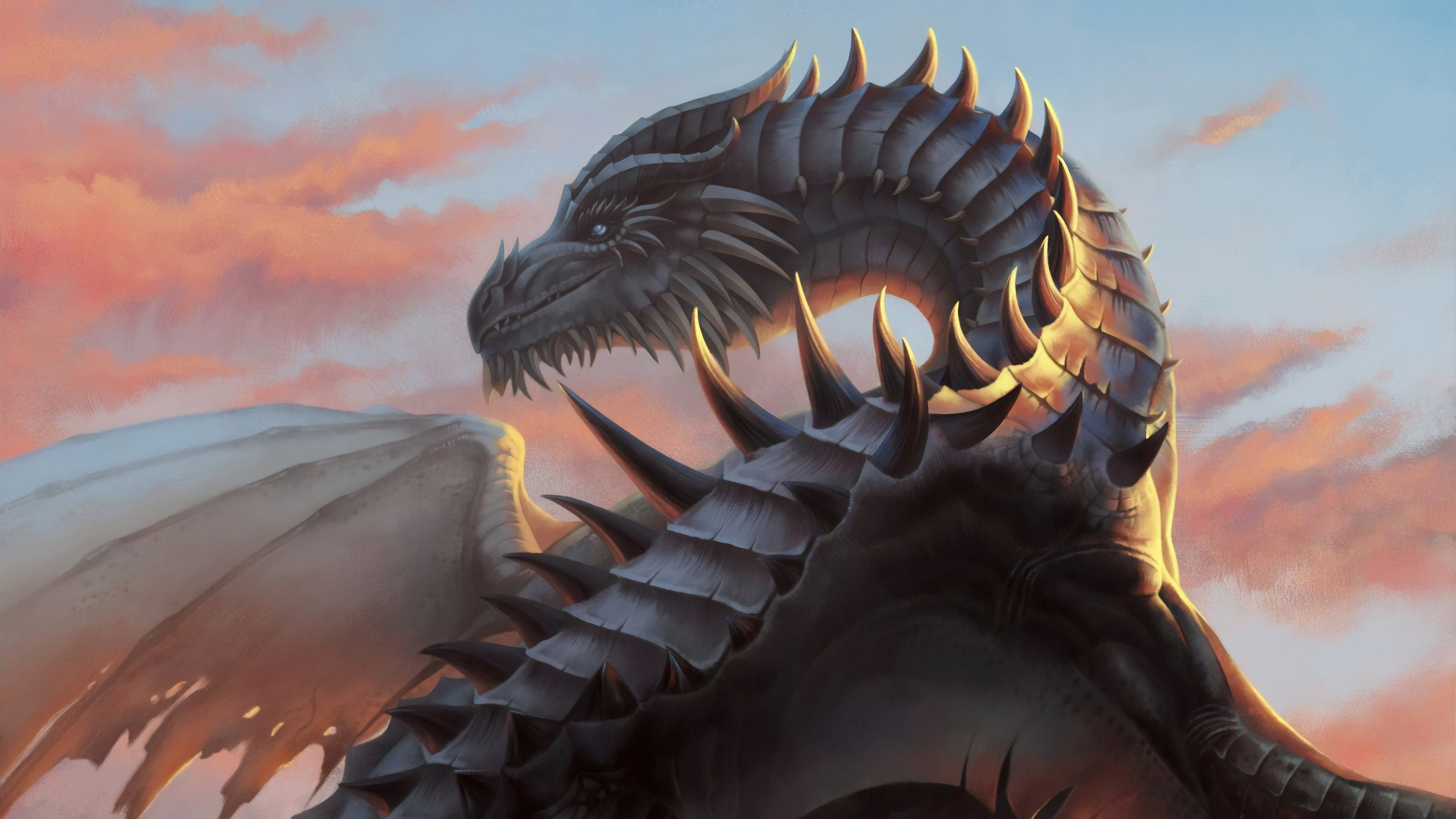 Download mobile wallpaper Fantasy, Dragon for free.