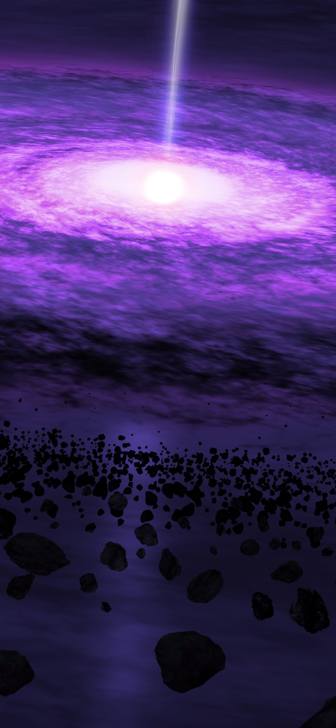 purple, sci fi, quasar, cosmos, space