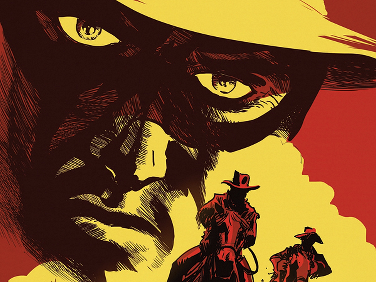 Download mobile wallpaper Comics, The Lone Ranger for free.