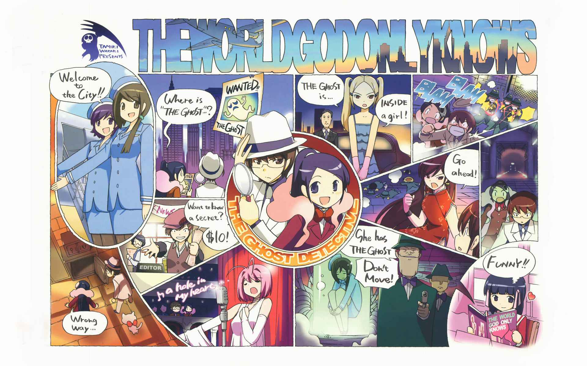 Handy-Wallpaper Animes, The World God Only Knows kostenlos herunterladen.