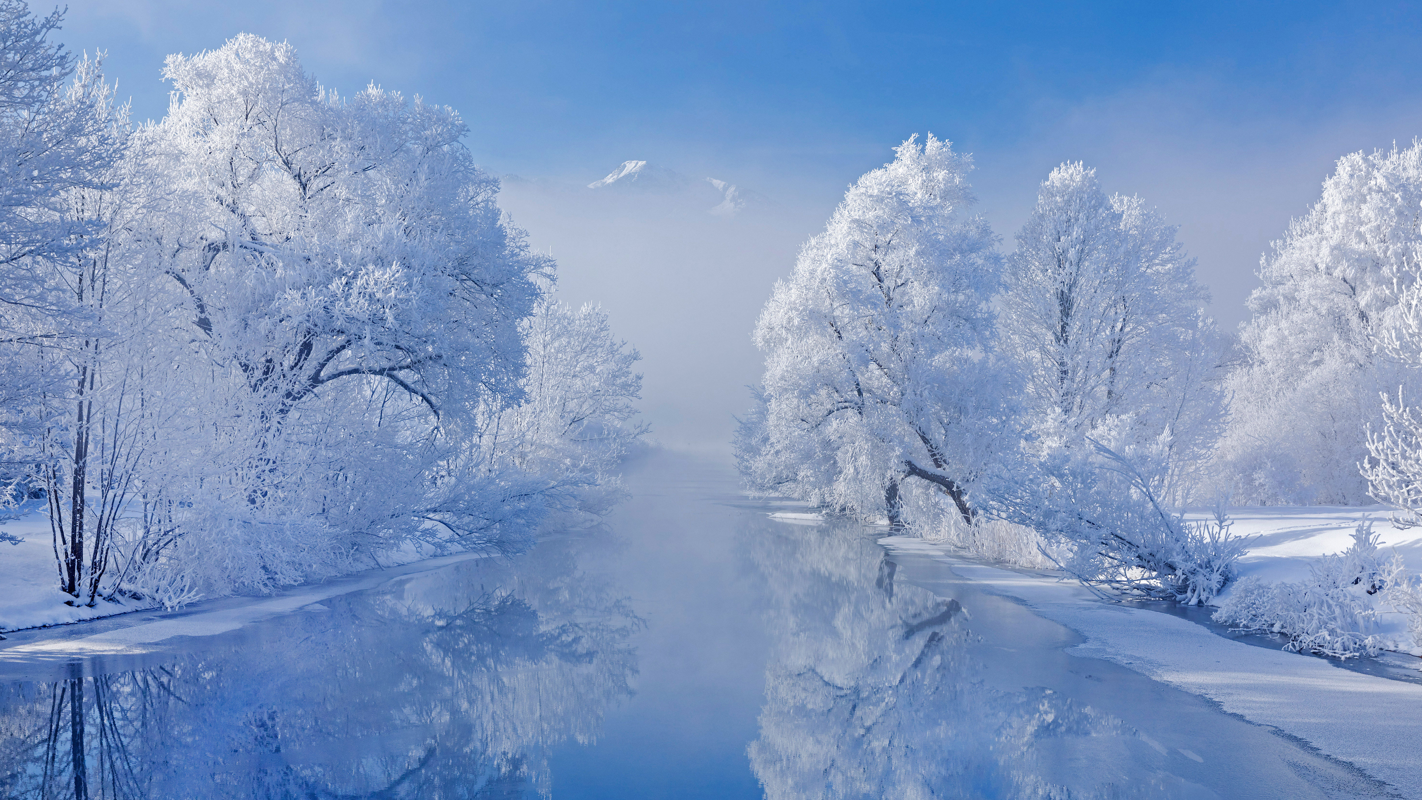 1058562 скачать обои зима, земля/природа, бавария, озеро кохель, отражение - заставки и картинки бесплатно