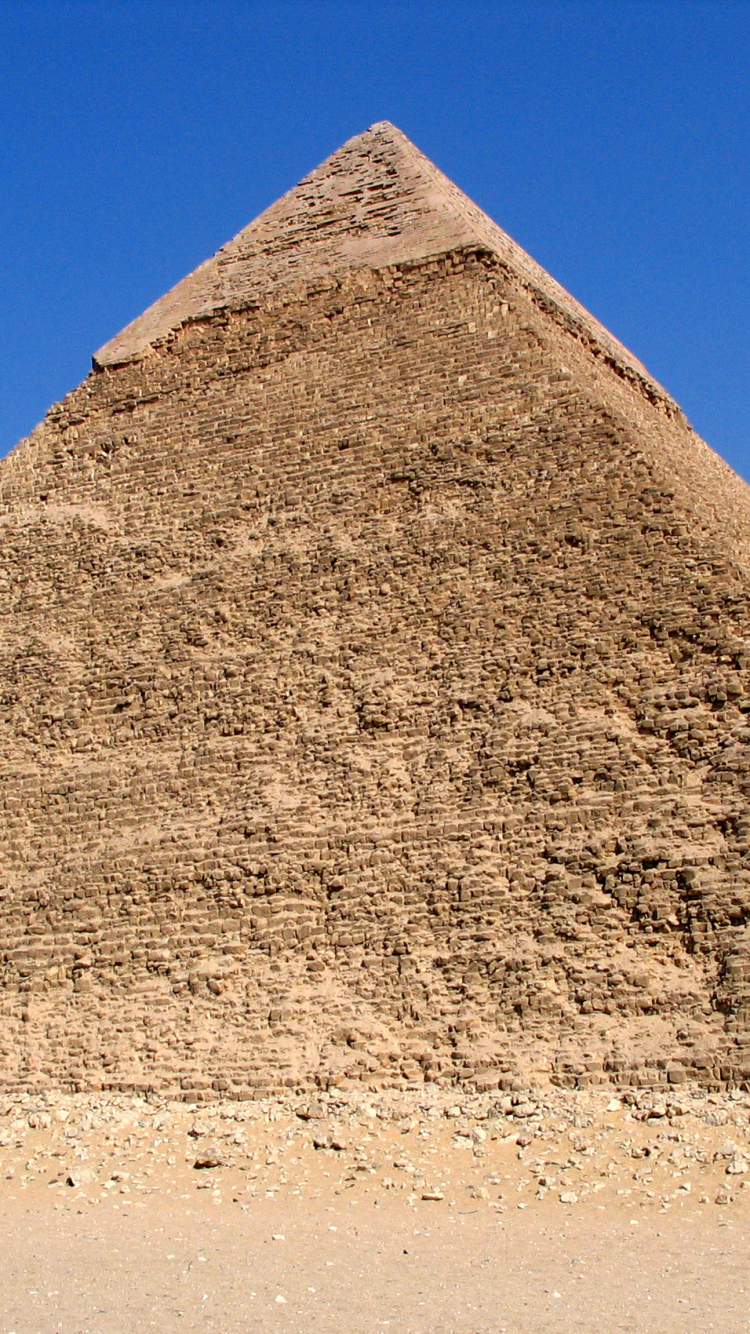 Descarga gratuita de fondo de pantalla para móvil de Egipto, Pirámide, Hecho Por El Hombre, Guiza, La Gran Pirámide De Giza.