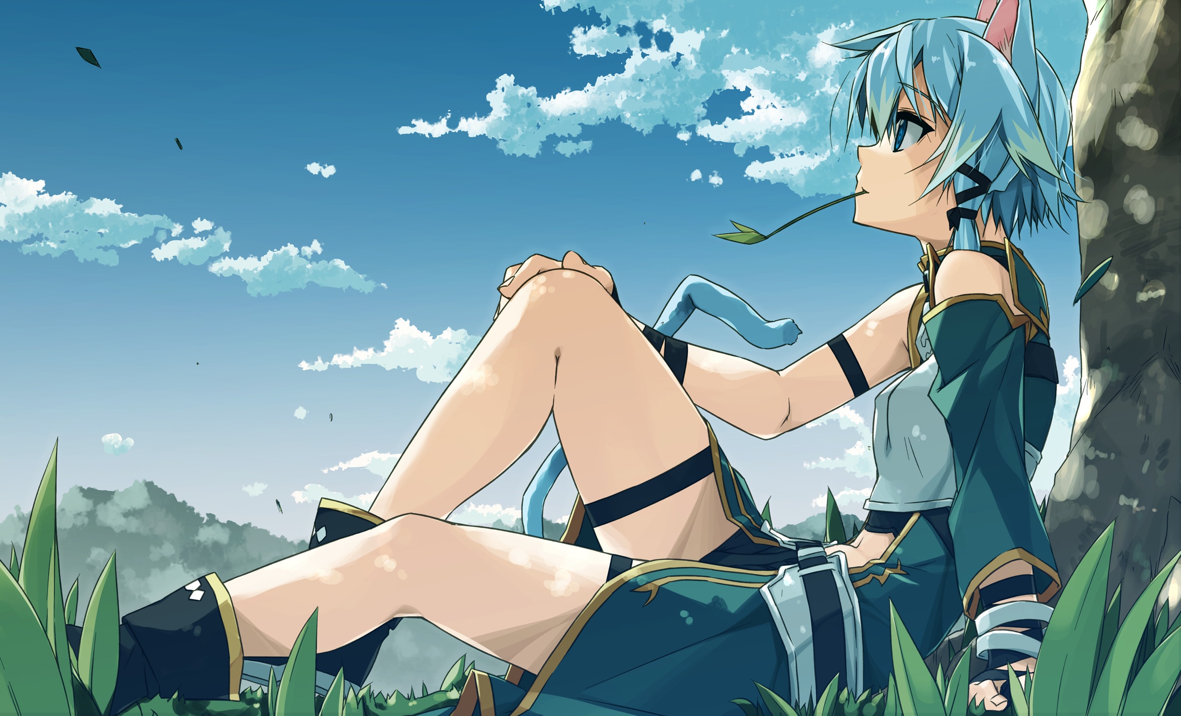 Descarga gratis la imagen Sword Art Online, Animado, Espada Arte En Línea Ii, Sinon (Arte De Espada En Línea), Shino Asada en el escritorio de tu PC