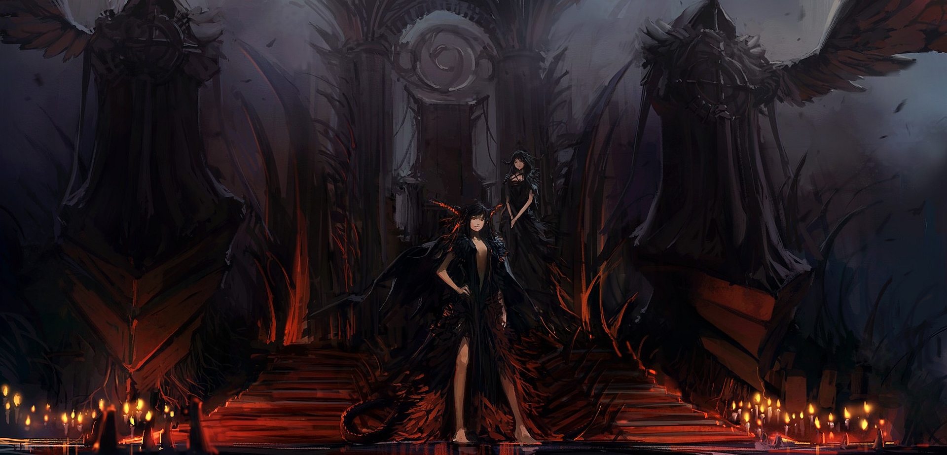 Free download wallpaper Demon, Fantasy on your PC desktop