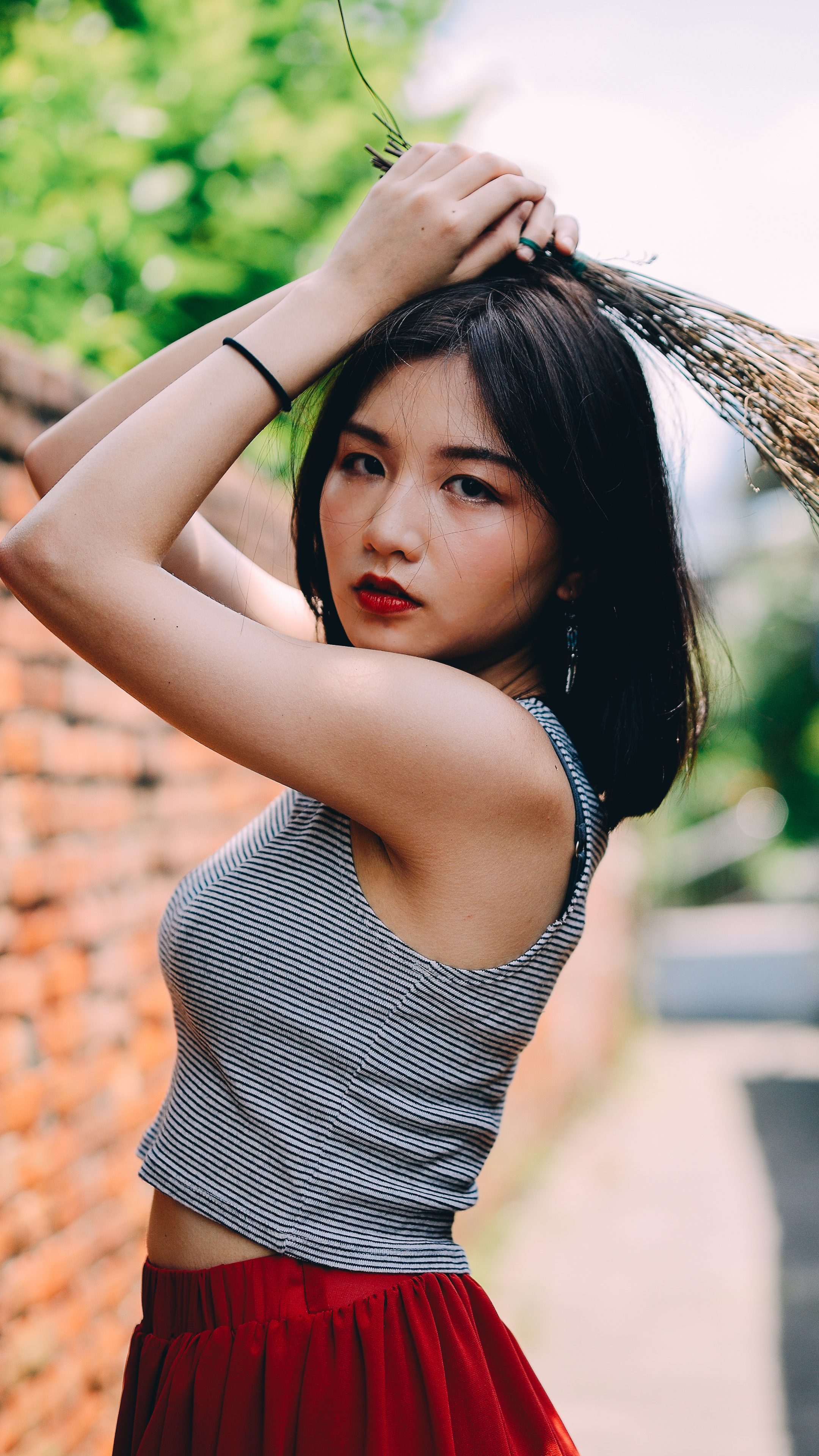 Download mobile wallpaper Women, Asian for free.