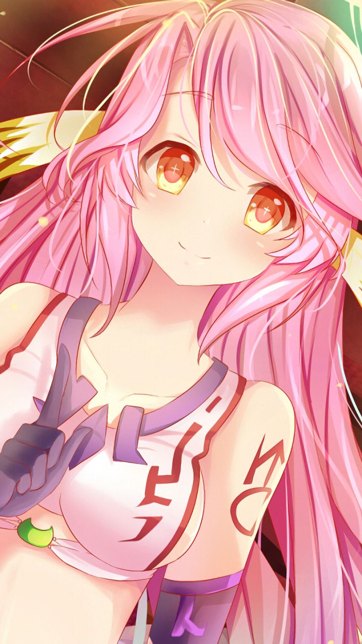 Handy-Wallpaper Animes, No Game No Life, Jibril (Kein Spiel Kein Leben) kostenlos herunterladen.