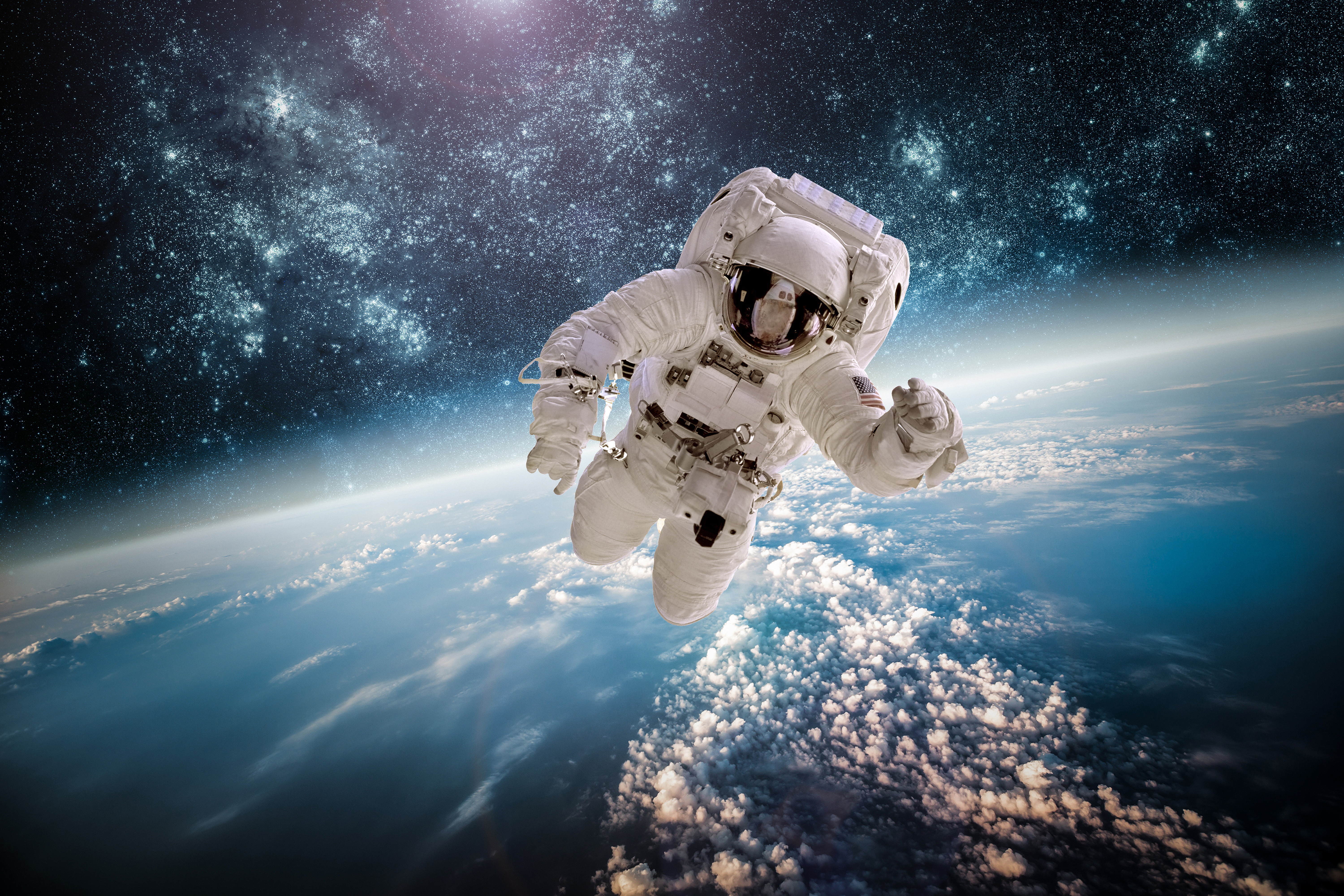 681962 Bild herunterladen astronaut, science fiction - Hintergrundbilder und Bildschirmschoner kostenlos