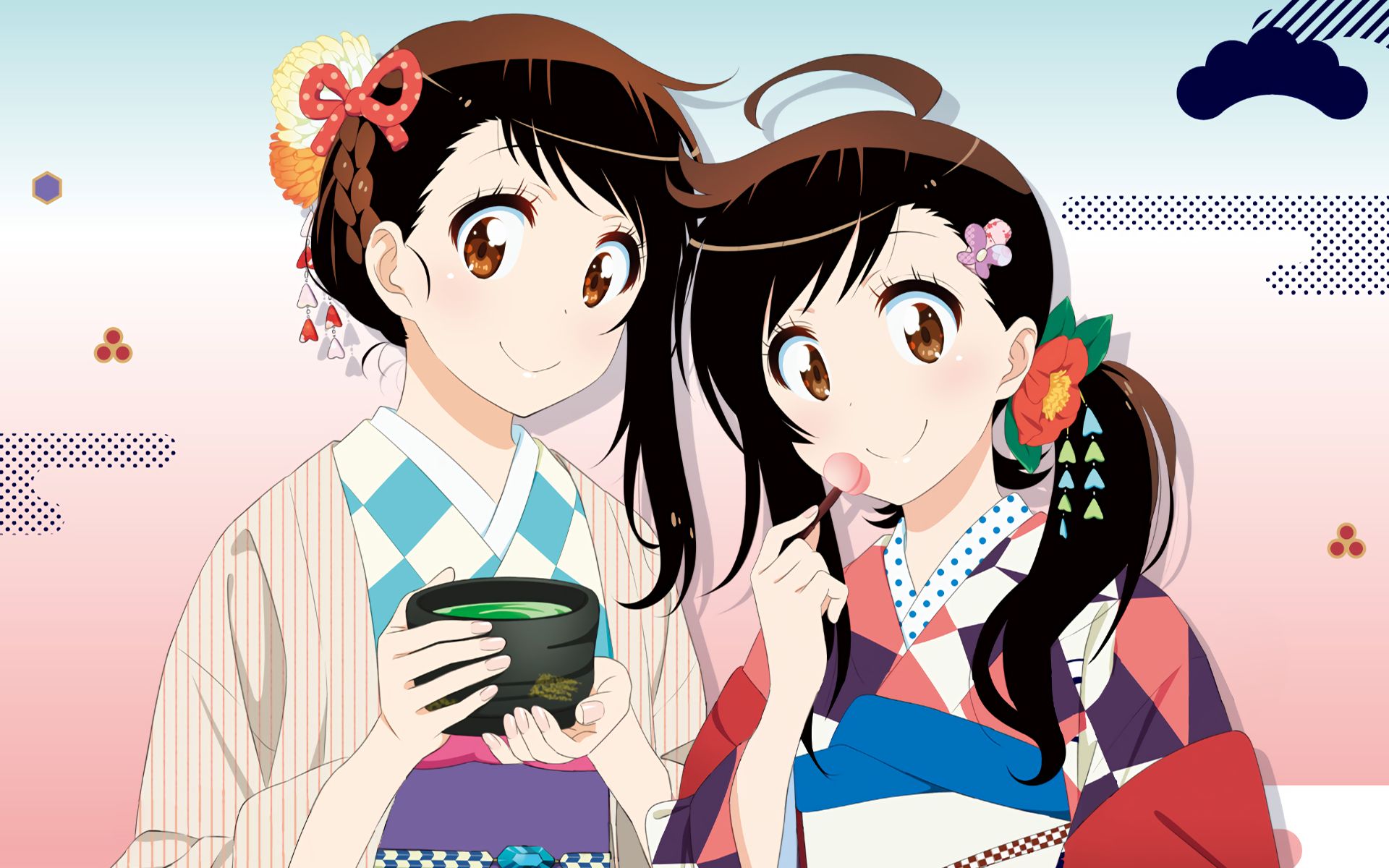 753000 Bild herunterladen animes, nisekoi, haru onodera, kosaki onodera - Hintergrundbilder und Bildschirmschoner kostenlos