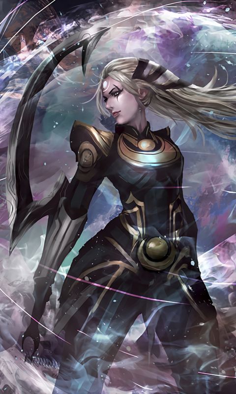 Download mobile wallpaper League Of Legends, Video Game, Leona (League Of Legends), Diana (League Of Legends) for free.