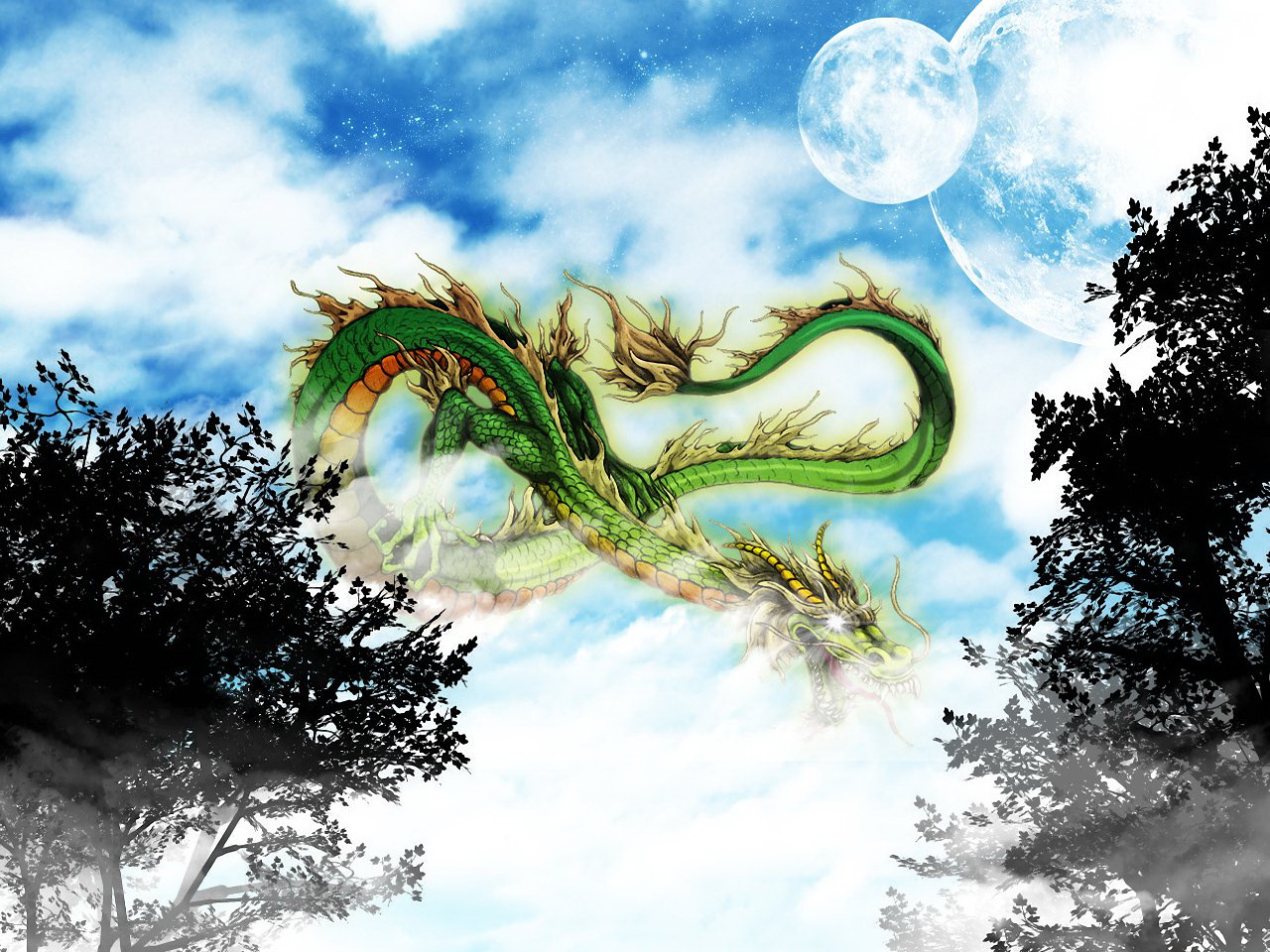 Free download wallpaper Fantasy, Dragon on your PC desktop