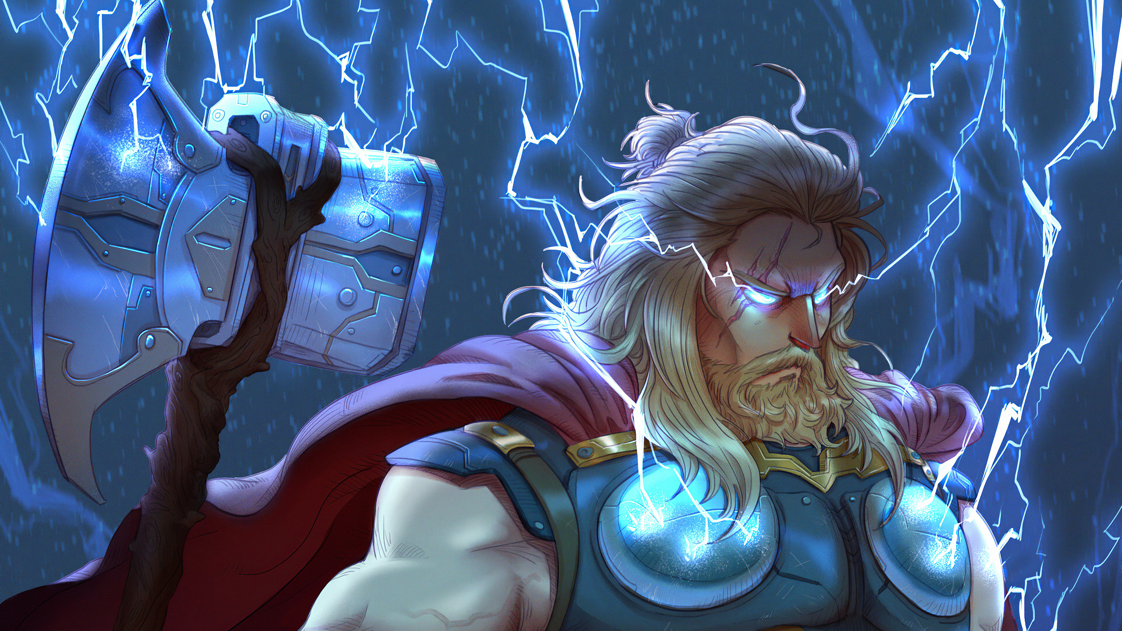 Téléchargez des papiers peints mobile Bande Dessinées, Thor gratuitement.