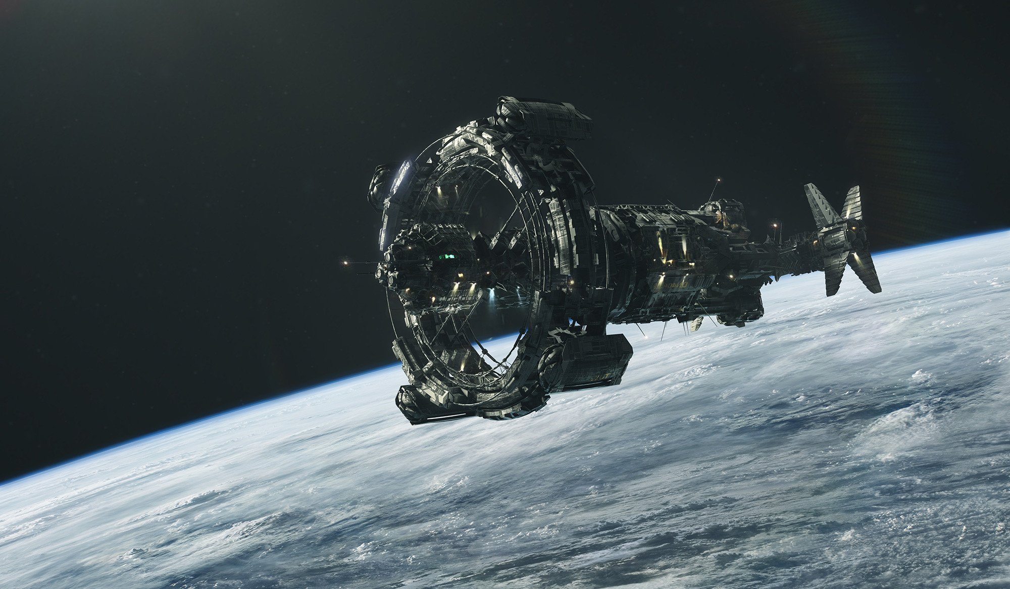 Descarga gratuita de fondo de pantalla para móvil de Ciencia Ficción, Nave Espacial.