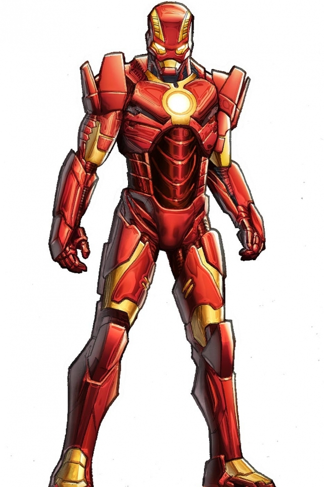 Handy-Wallpaper Iron Man, Comics kostenlos herunterladen.