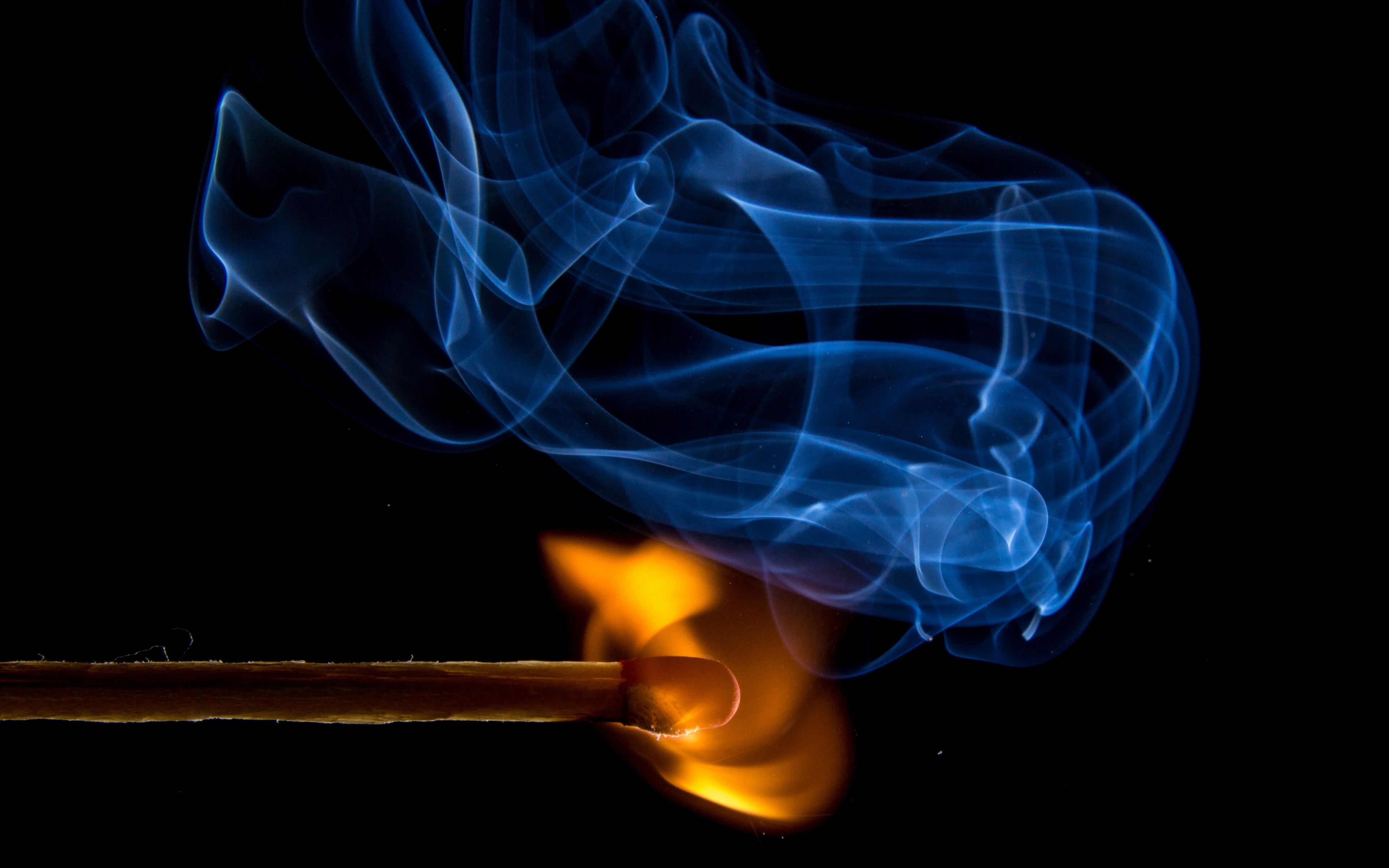 photography, match, fire, smoke