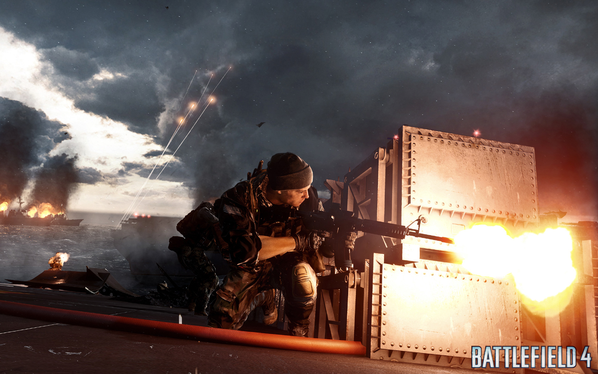 Скачать обои бесплатно Видеоигры, Поле Битвы, Battlefield 4 картинка на рабочий стол ПК