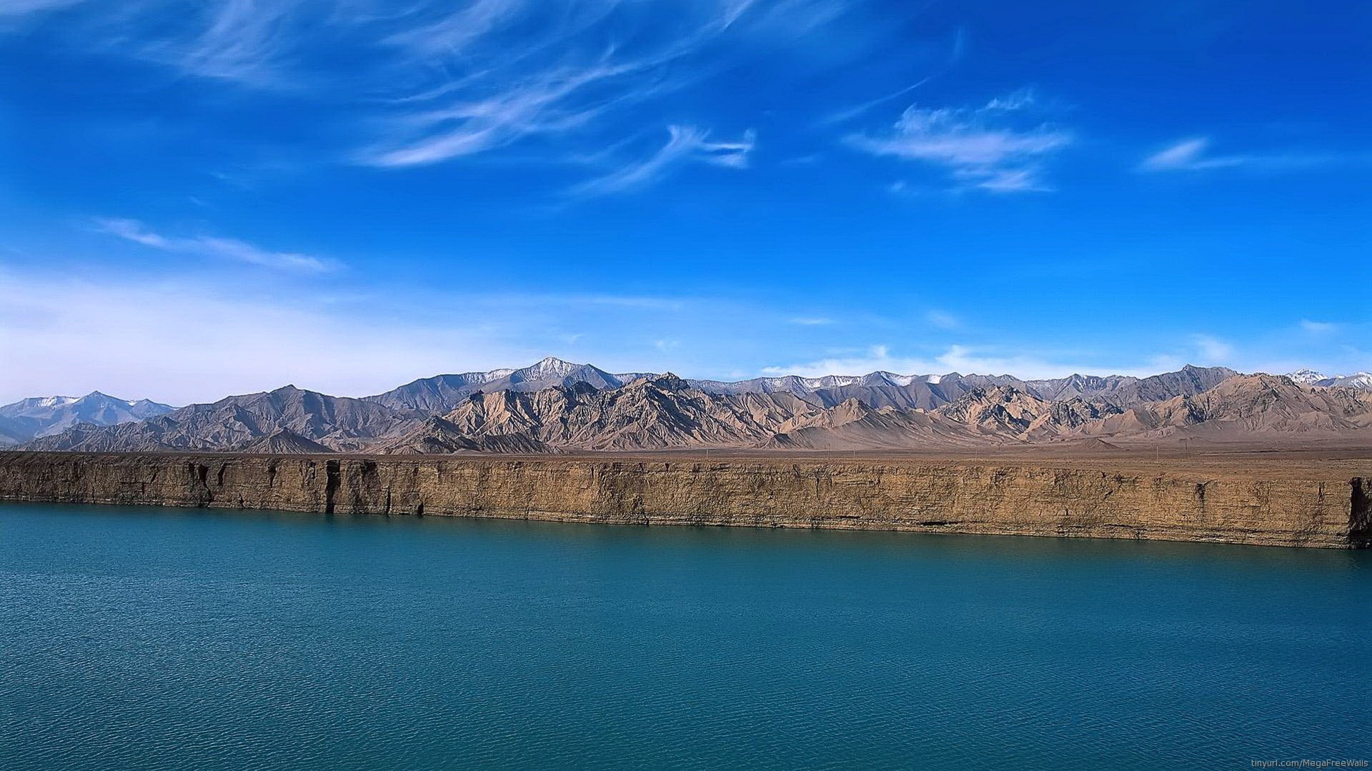 Laden Sie das Wasser, Seen, See, Gebirge, Himmel, Erde/natur-Bild kostenlos auf Ihren PC-Desktop herunter