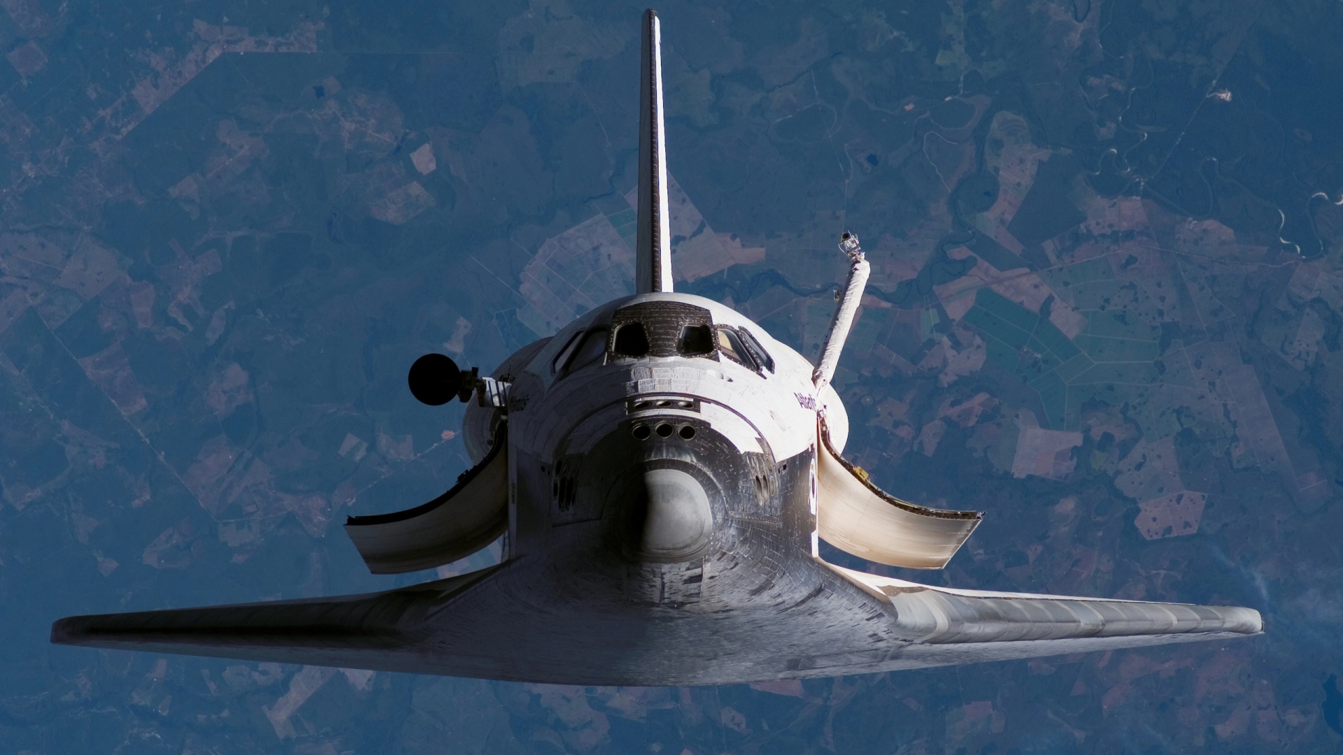space shuttle atlantis, vehicles, space shuttles
