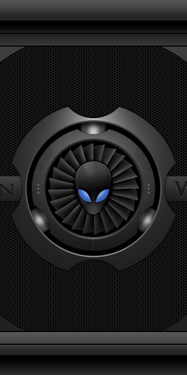 Phone wallpaper: Alien, Alienware, Technology, Blue Eyes, Dark 555253