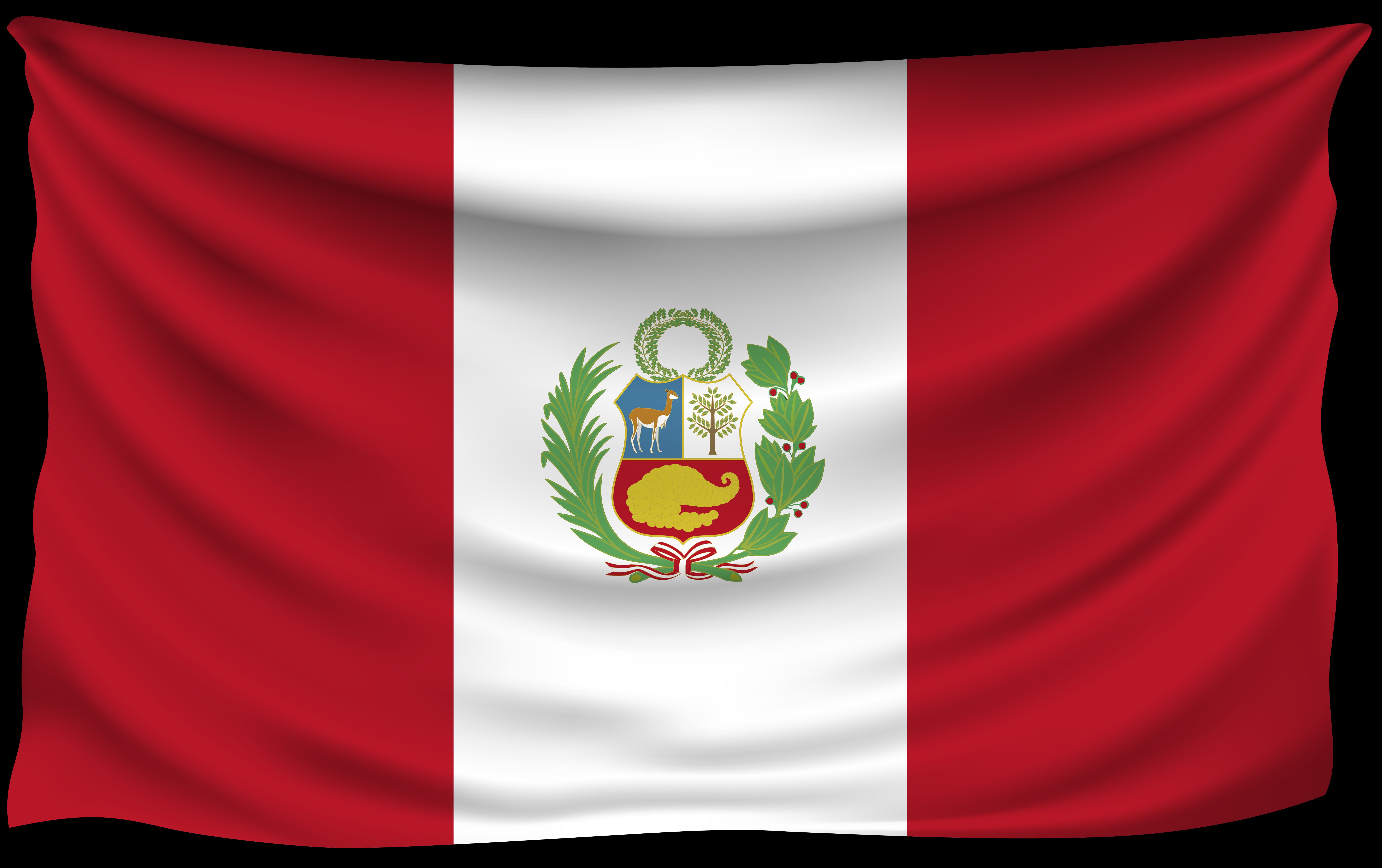 Популярні заставки і фони Перуанський Прапор на комп'ютер