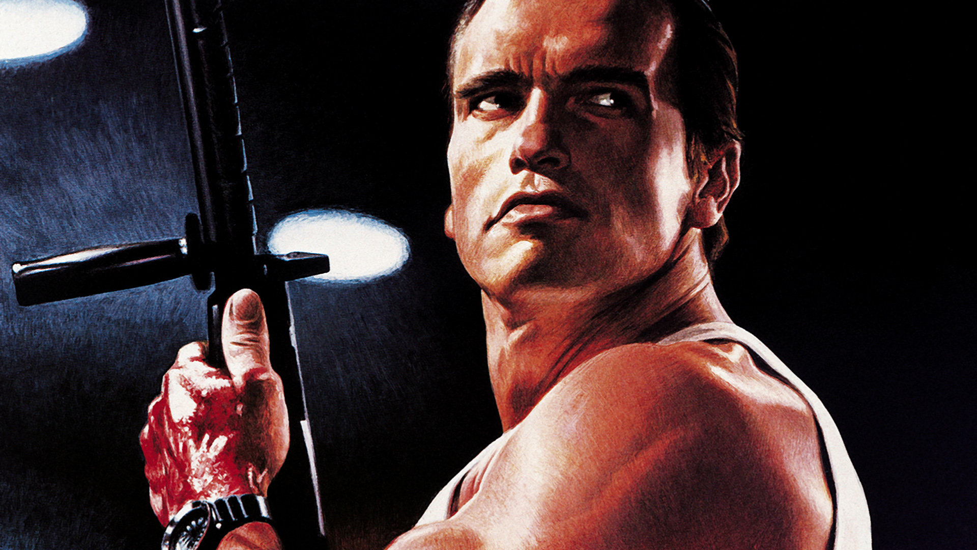 Handy-Wallpaper Arnold Schwarzenegger, Filme, Roher Deal (1986) kostenlos herunterladen.