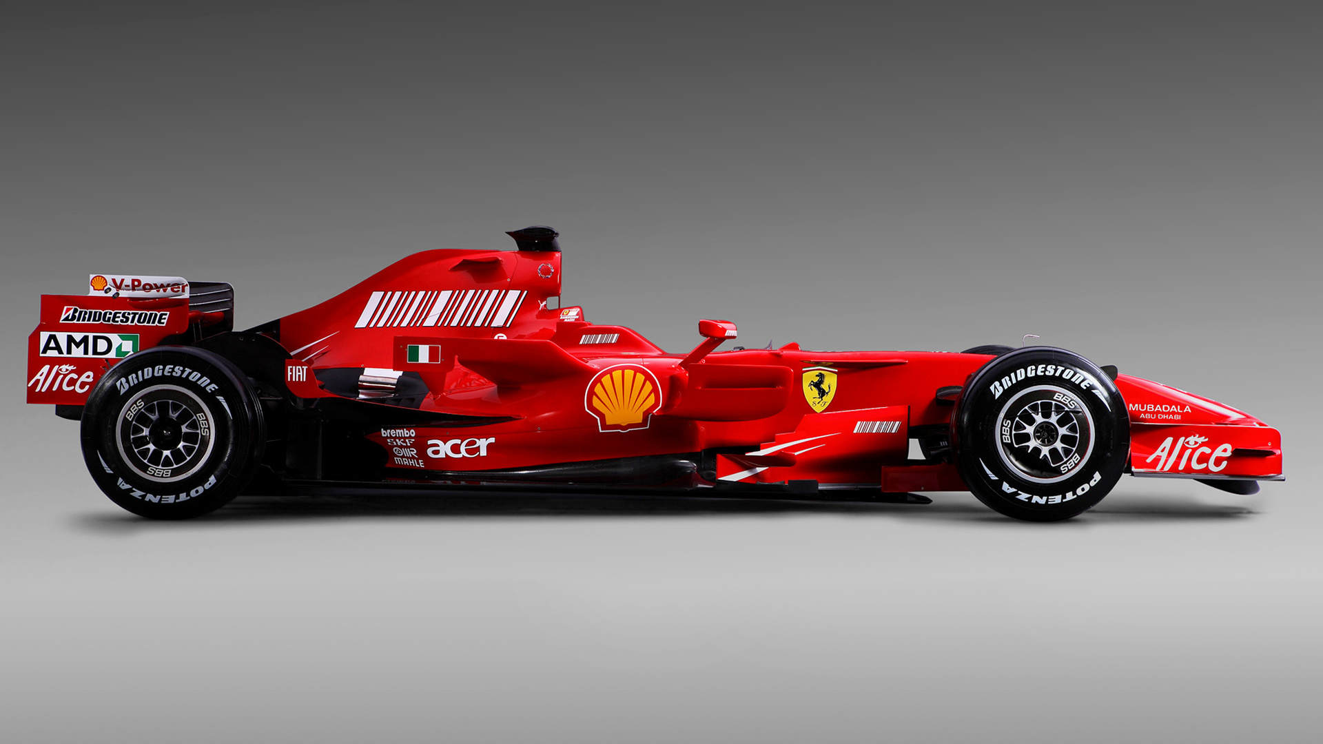 Meilleurs fonds d'écran Ferrari F2007 pour l'écran du téléphone