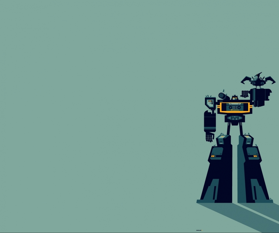 Handy-Wallpaper Transformers, Roboter, Minimalistisch, Fernsehserien kostenlos herunterladen.