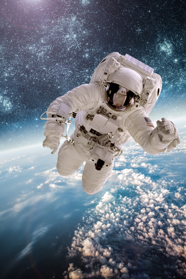 Download mobile wallpaper Sci Fi, Astronaut for free.