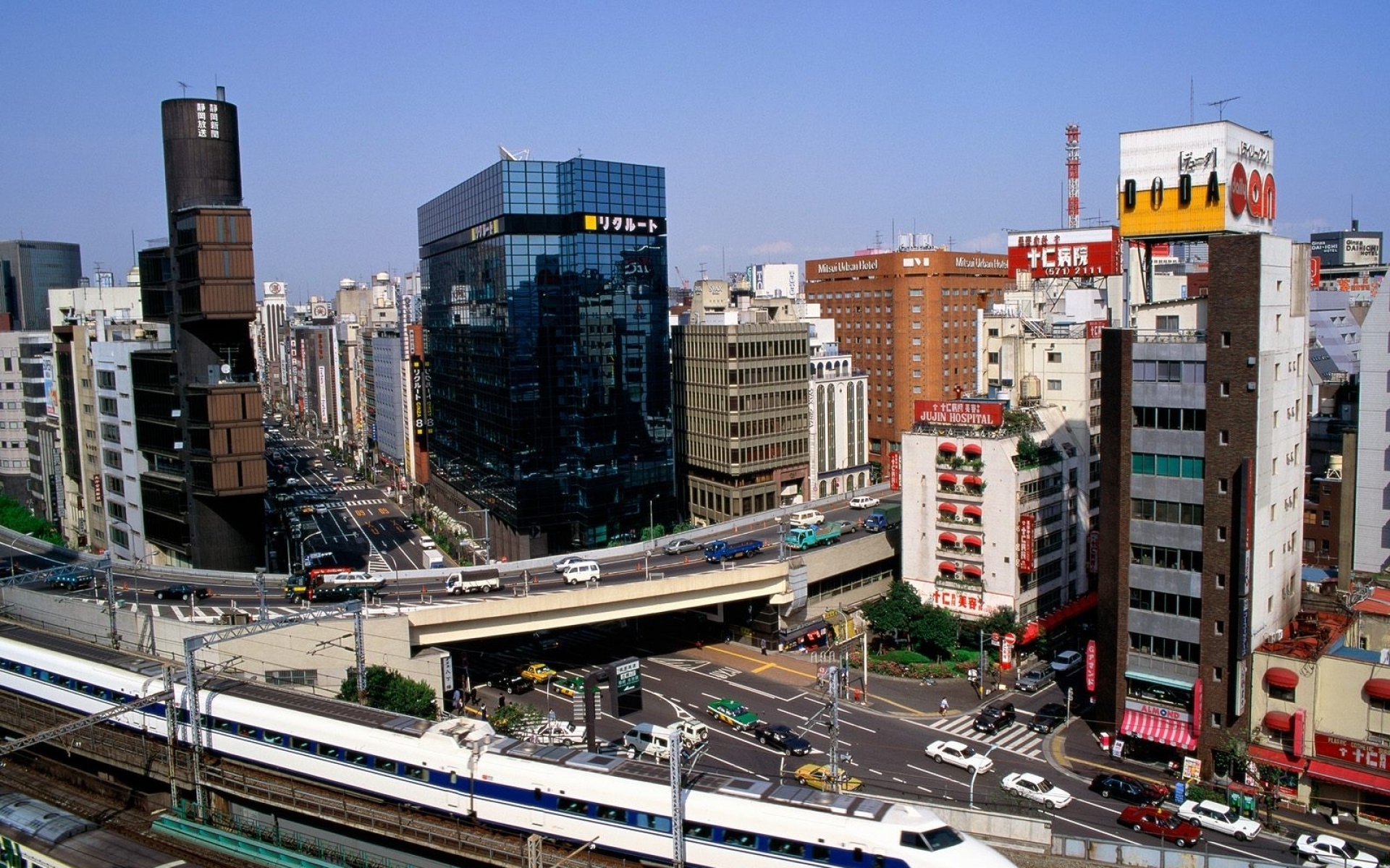 Скачать обои бесплатно Города, Япония, Токио, Сделано Человеком картинка на рабочий стол ПК