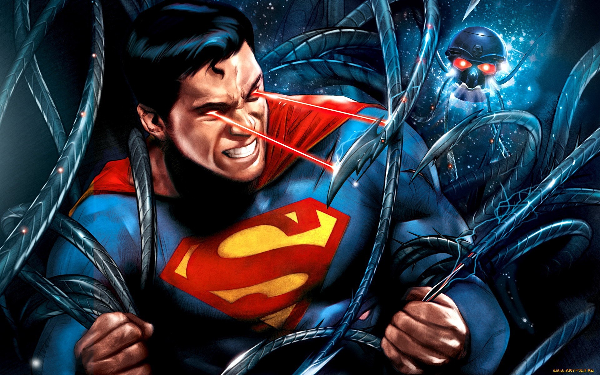 Популярные заставки и фоны Супермен: Непобеждённый на компьютер
