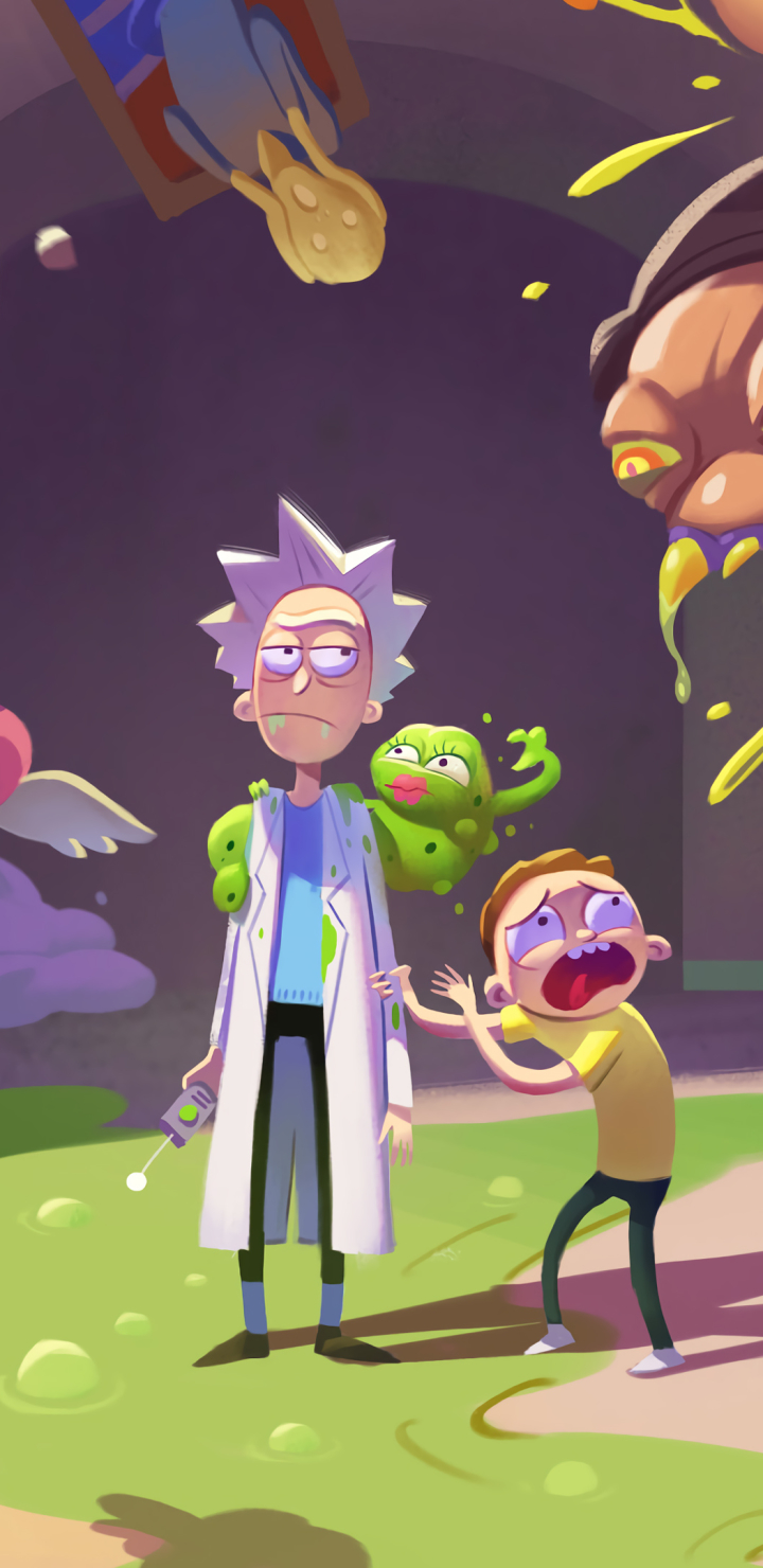 Handy-Wallpaper Fernsehserien, Rick Sánchez, Morty Smith, Rick And Morty kostenlos herunterladen.