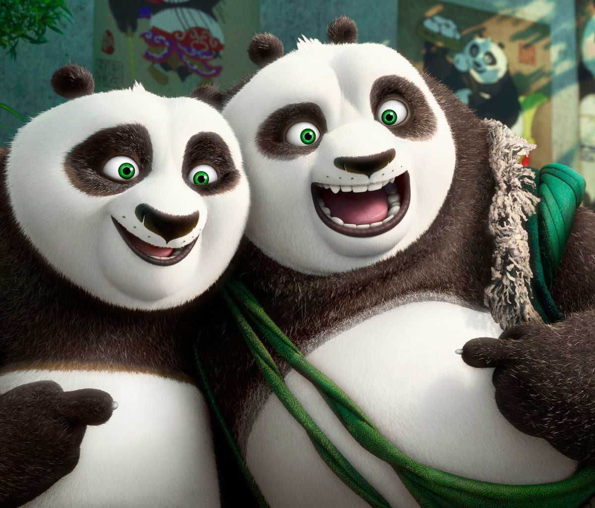 1104913 Hintergrundbild herunterladen filme, kung fu panda 3, po (kung fu panda), li (kung fu panda), kung fu panda - Bildschirmschoner und Bilder kostenlos