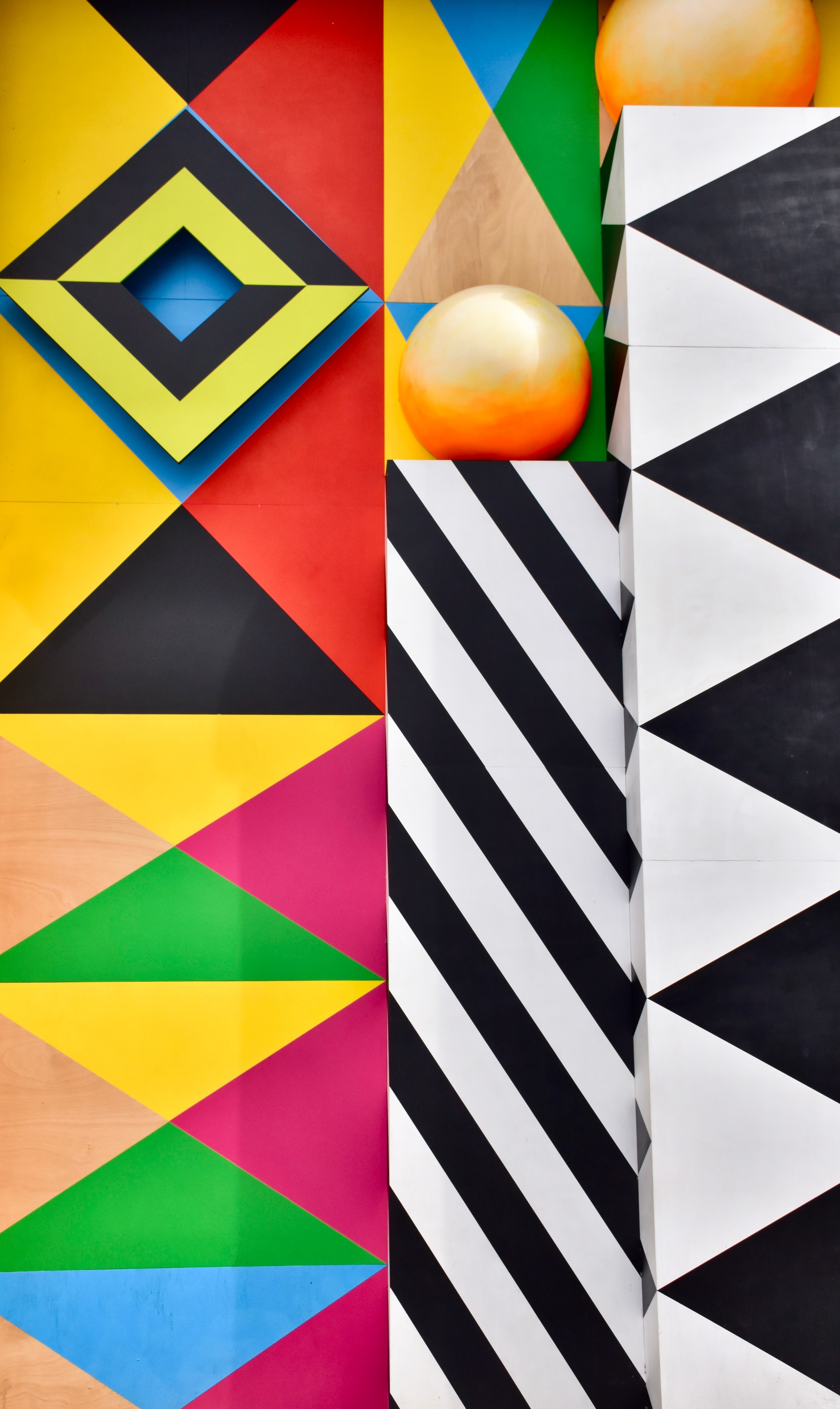 pattern, geometry, art, multicolored, motley, texture, textures, symmetry Panoramic Wallpaper