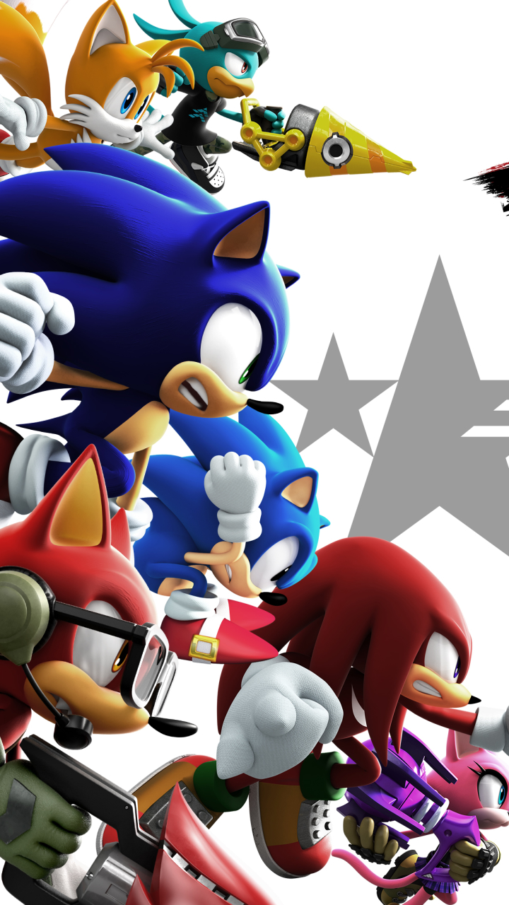 classic sonic, infinite (sonic the hedgehog), video game, sonic forces, gadget the wolf, sonic the hedgehog, corvin the bird, shadow the hedgehog, metal sonic, knuckles the echidna, doctor eggman, miles 'tails' prower, chaos (sonic the hedgehog), zavok (sonic the hedgehog), sonic
