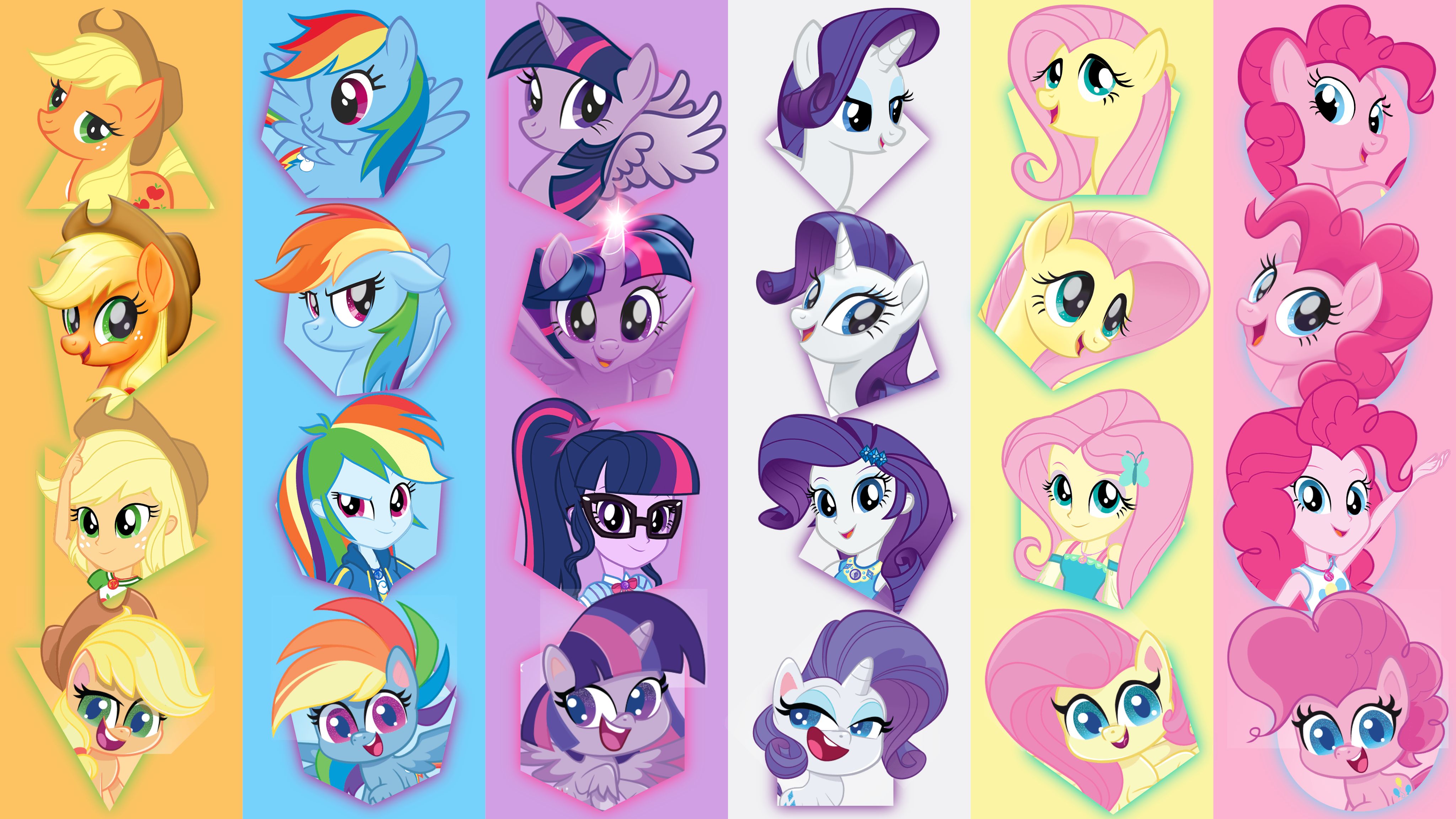 Laden Sie Mein Kleines Pony: Equestria Girls HD-Desktop-Hintergründe herunter