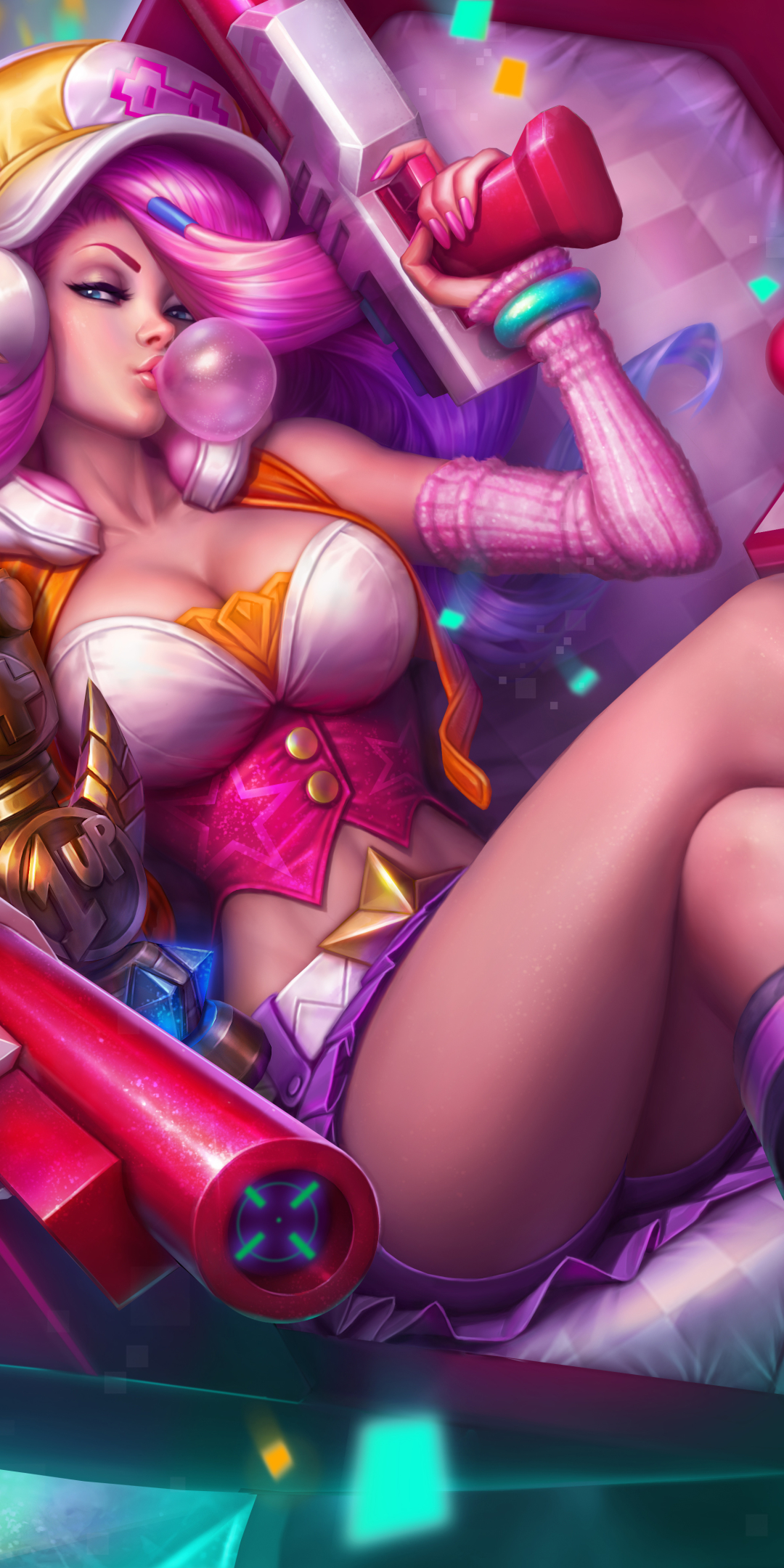 Download mobile wallpaper League Of Legends, Cap, Boots, Video Game, Long Hair, Miss Fortune (League Of Legends) for free.