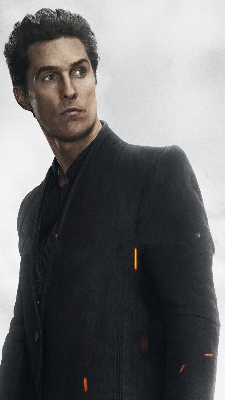Download mobile wallpaper Matthew Mcconaughey, Movie, The Dark Tower for free.