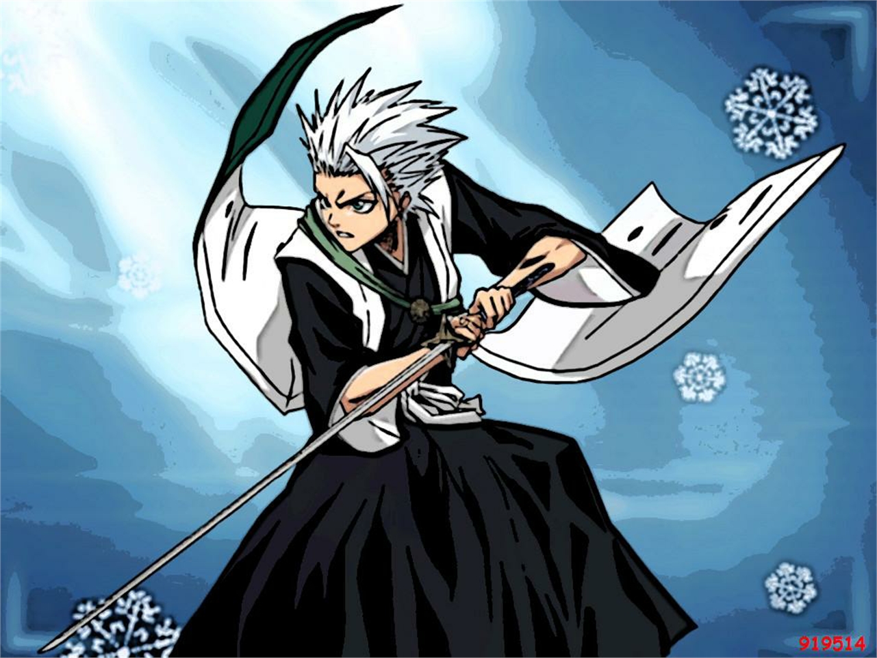 Laden Sie das Bleach, Animes, Tōshirō Hitsugaya-Bild kostenlos auf Ihren PC-Desktop herunter